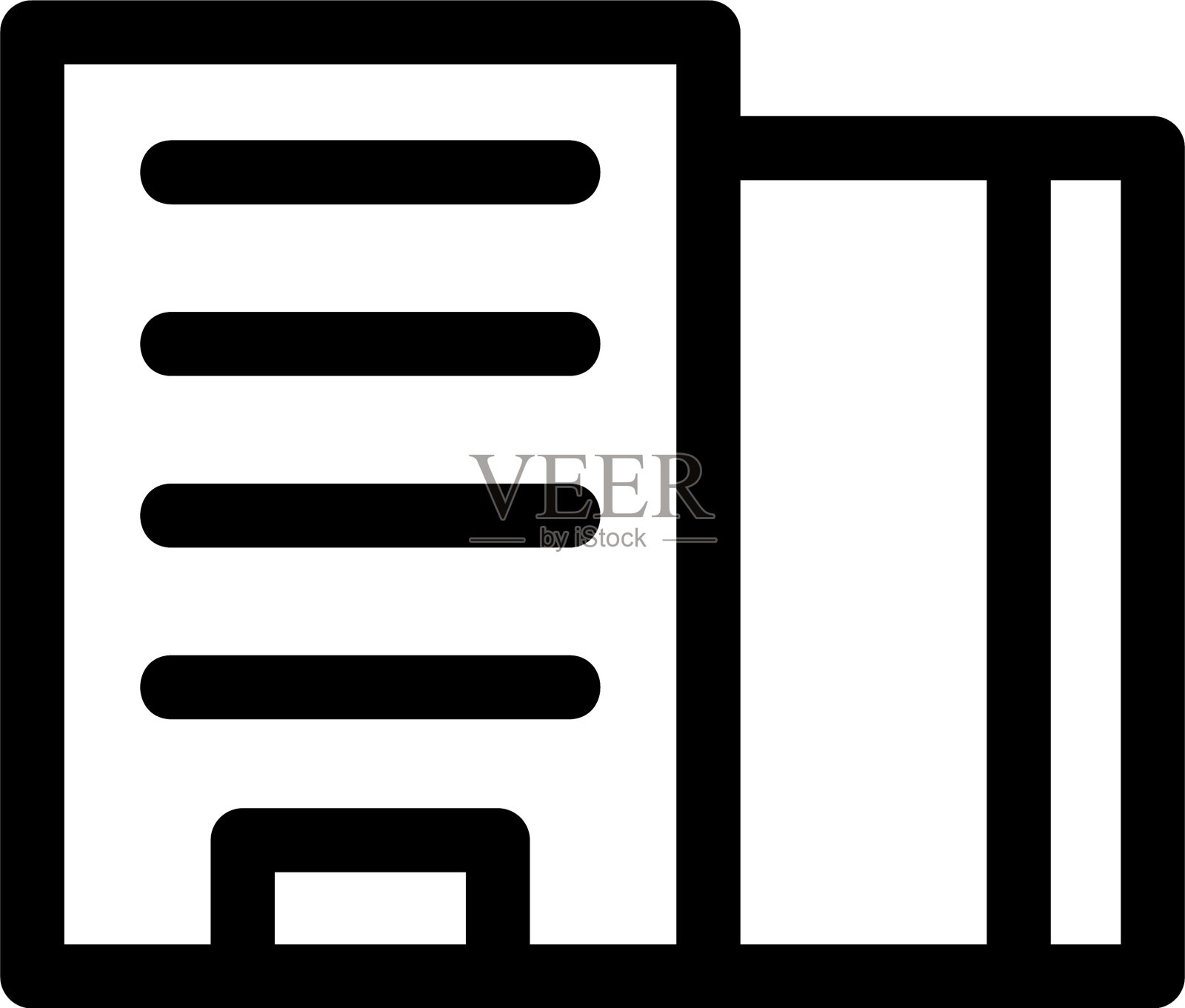 酒店标志或标志孤立标志符号图标素材