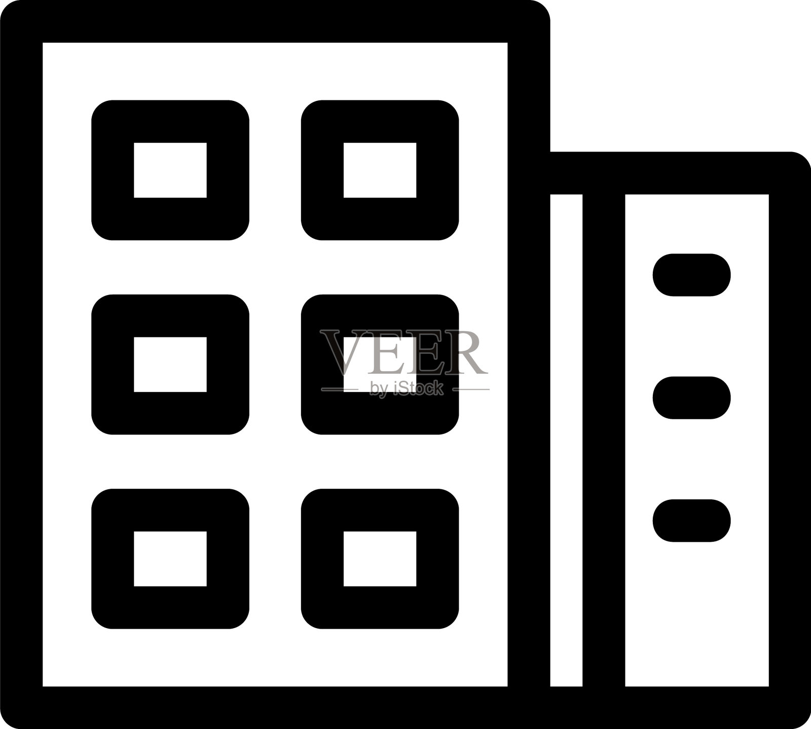 酒店标志或标志孤立标志符号图标素材