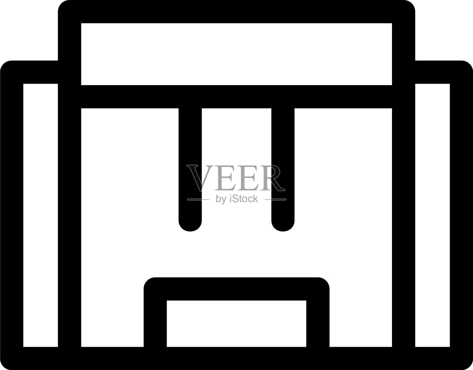 酒店标志或标志孤立标志符号图标素材