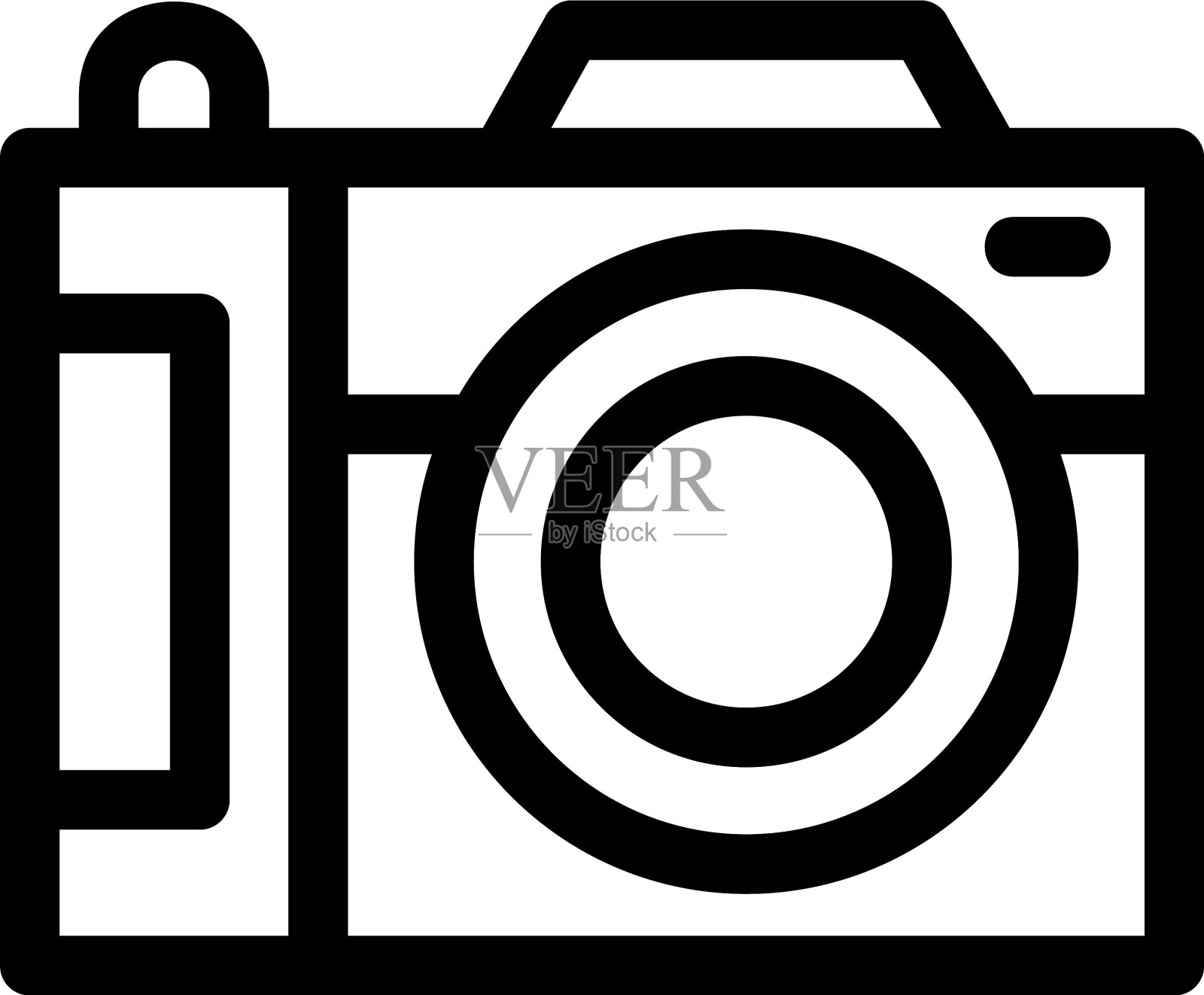 Instagram图标或标志孤立的标志符号图标素材