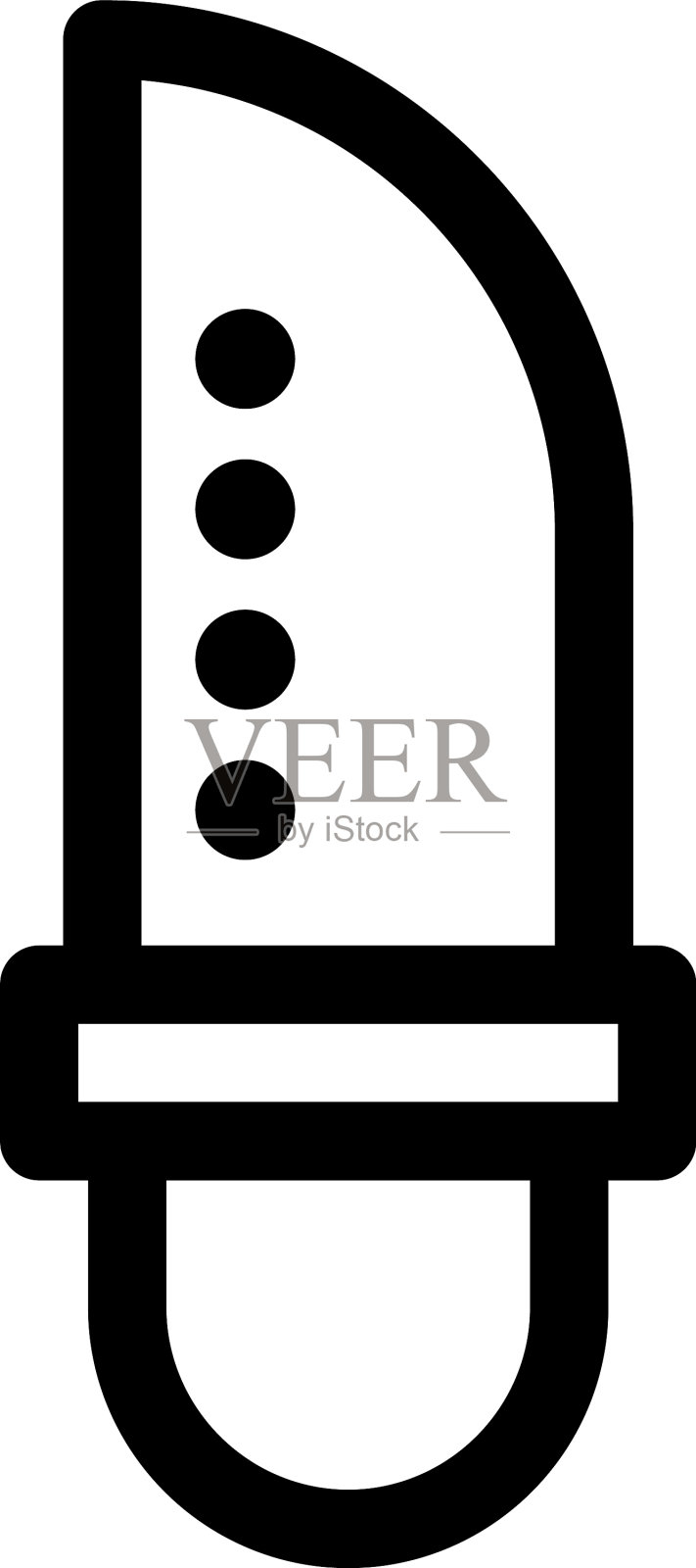 刀标或孤立标志符号图标素材