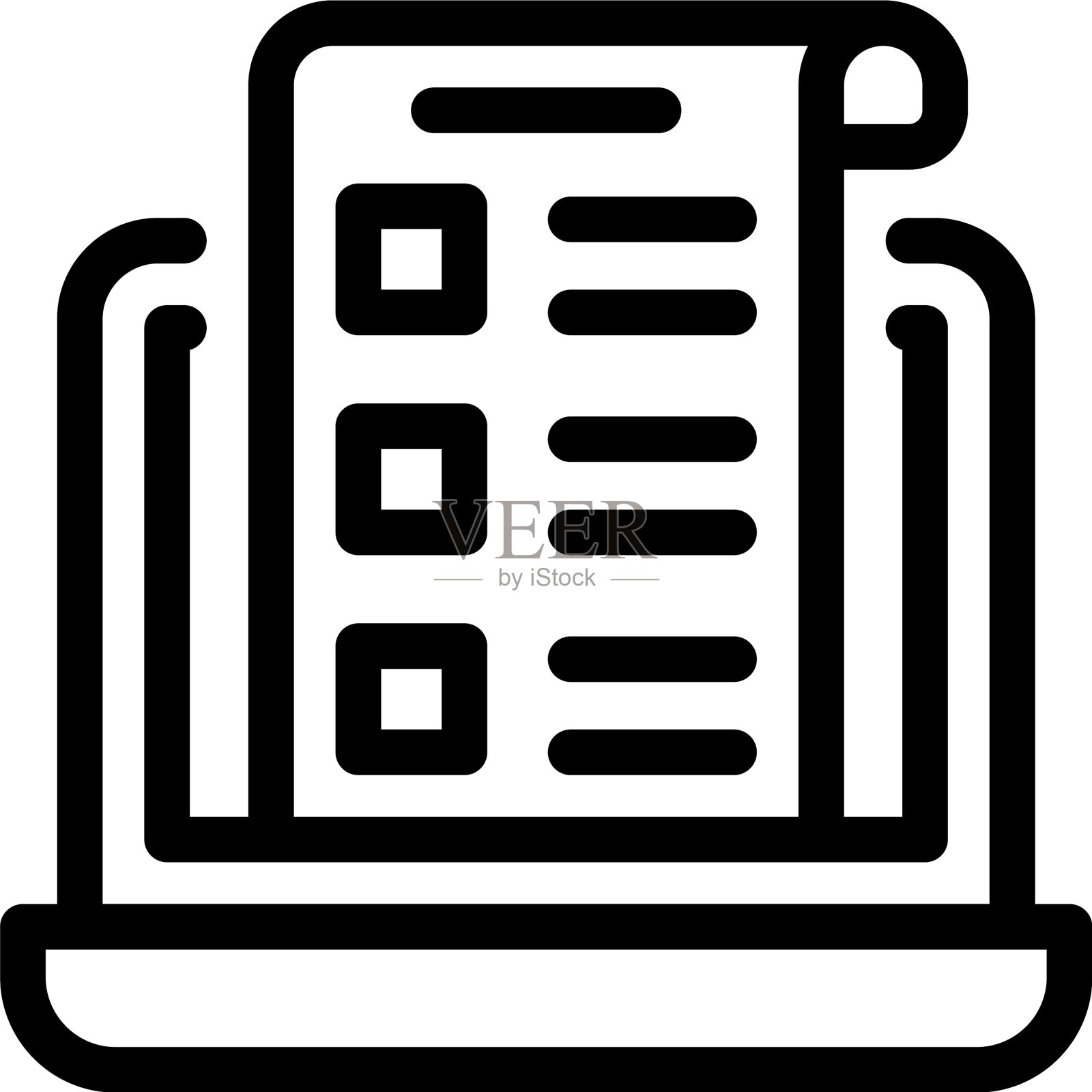 在线调查图标素材