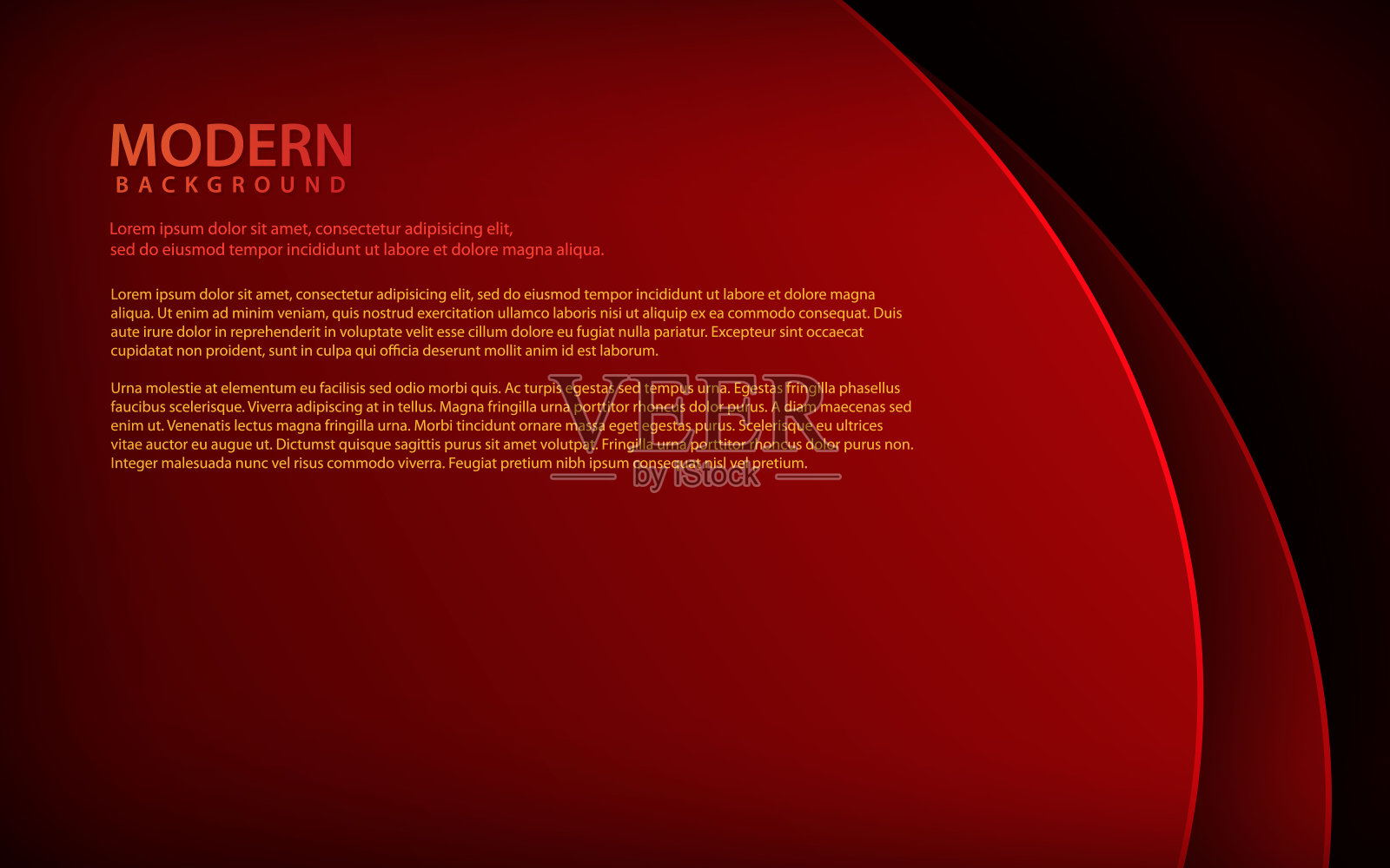 红色重叠维度背景。带有金属概念的现代重叠层设计插画图片素材