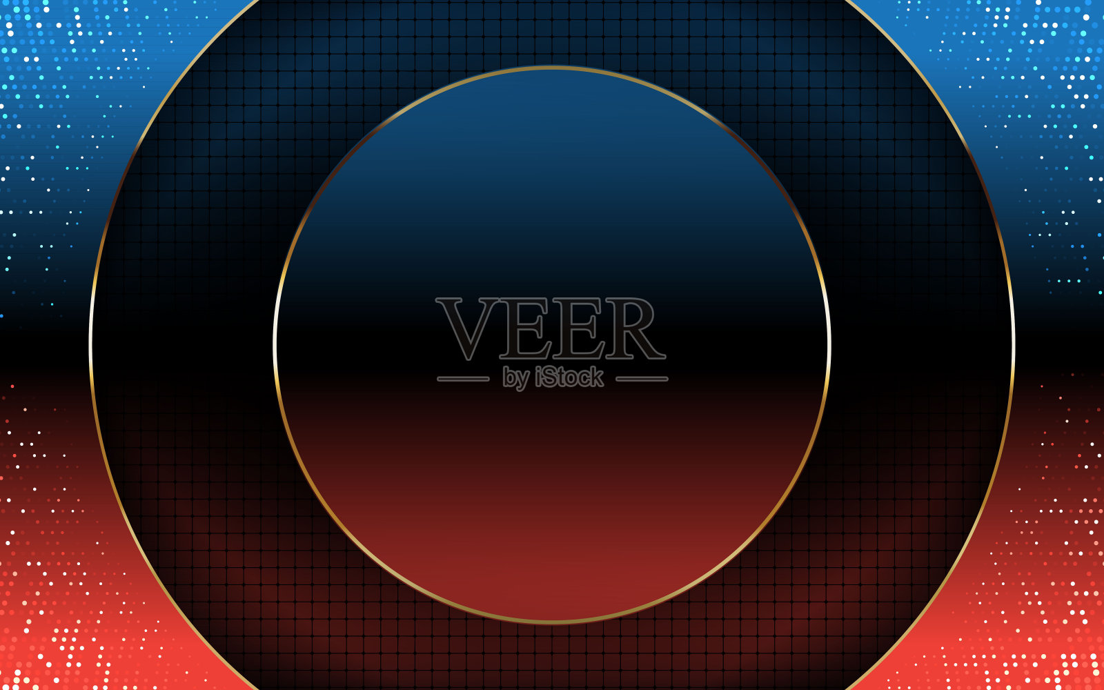 蓝色和红色渐变抽象现代背景重叠层插画图片素材