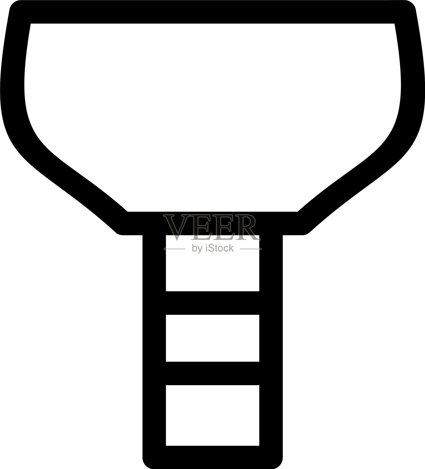 刀柱图标或孤立标志符号图标素材