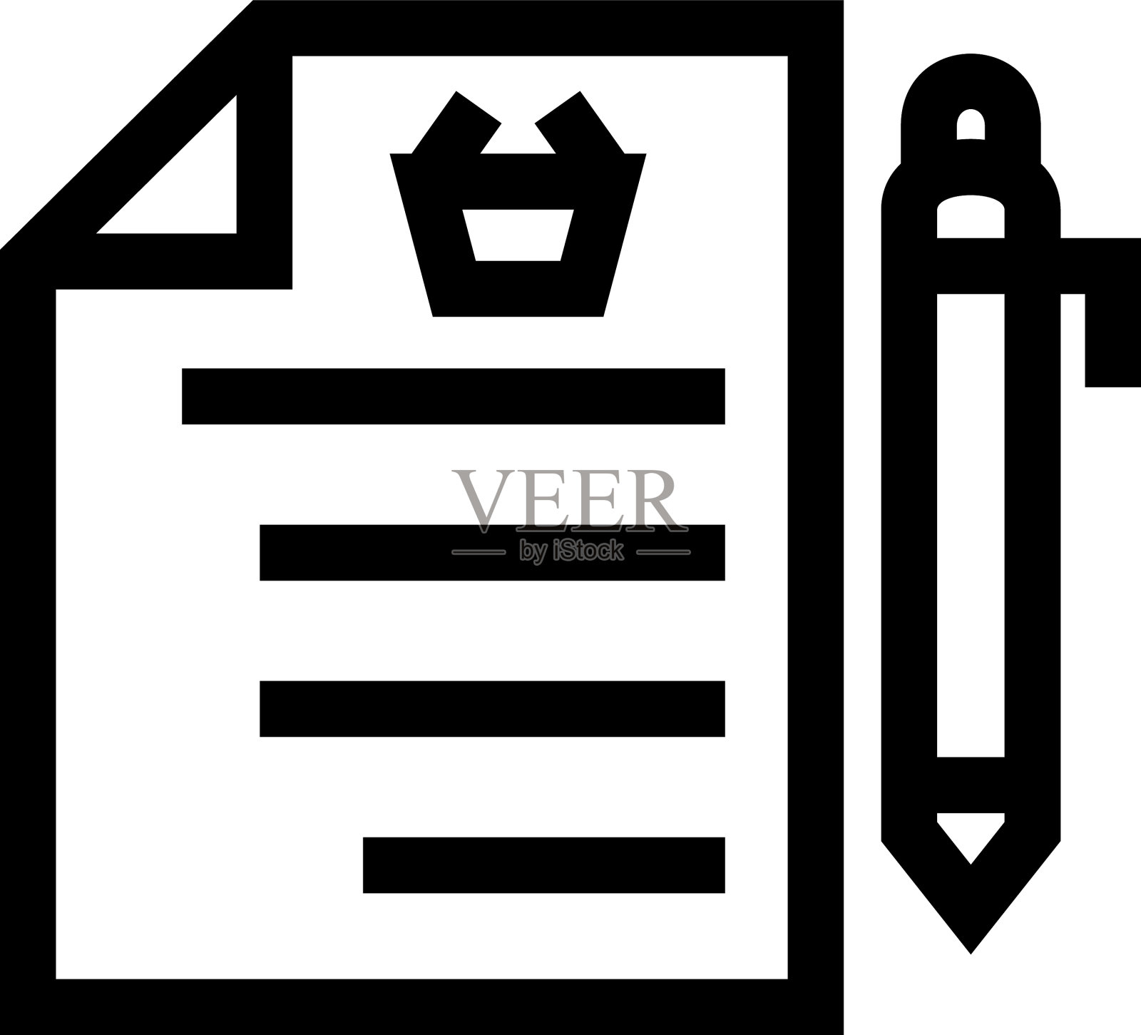 购物图标或标志孤立标志符号图标素材