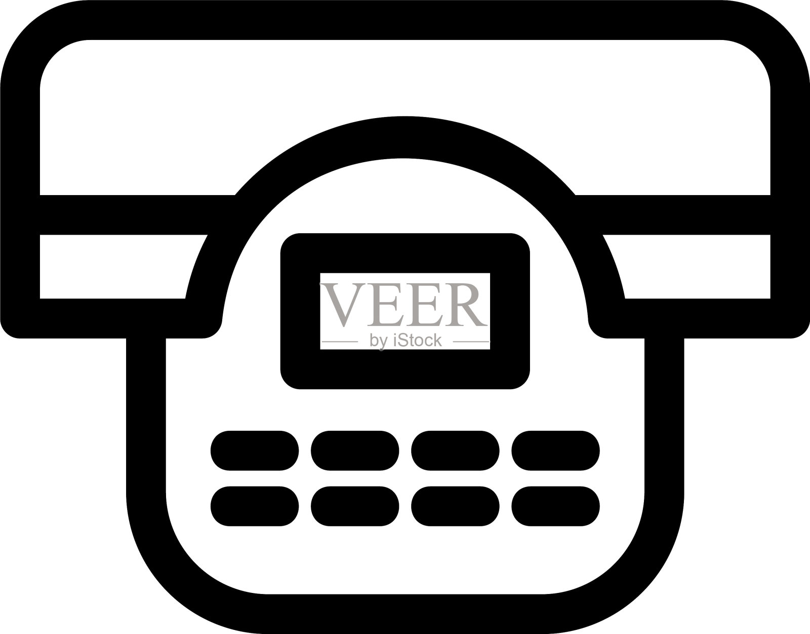 电话图标或标志孤立标志符号图标素材