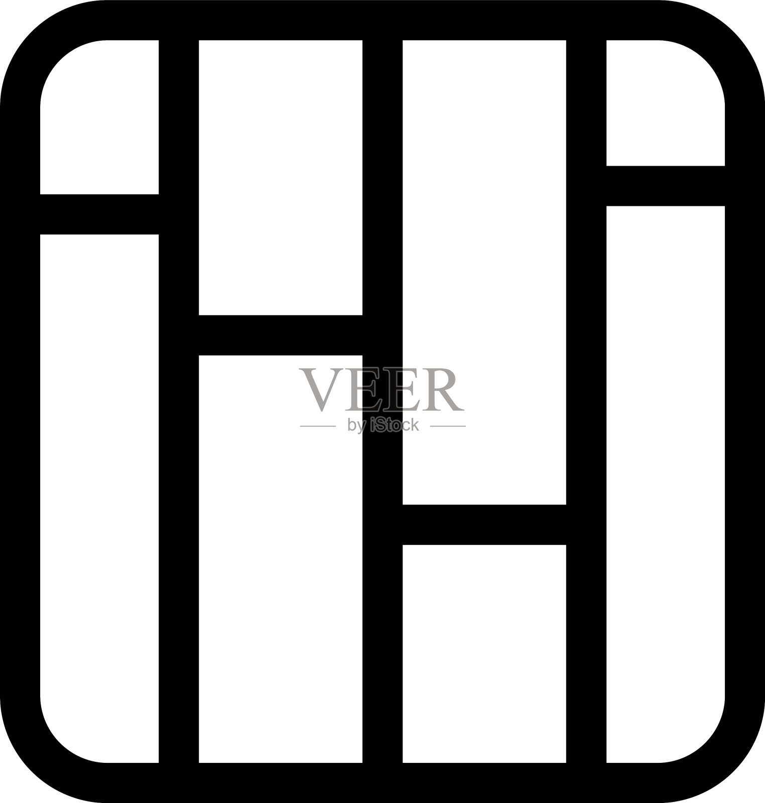 木材标志或标志孤立标志符号图标素材