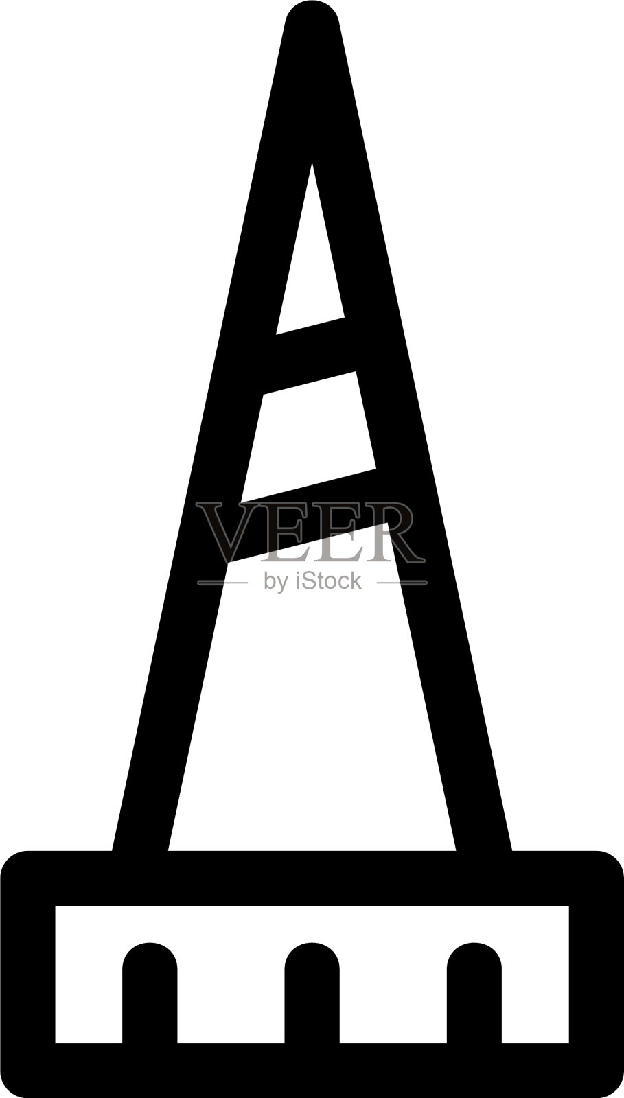 圆锥图标或标志孤立标志符号图标素材