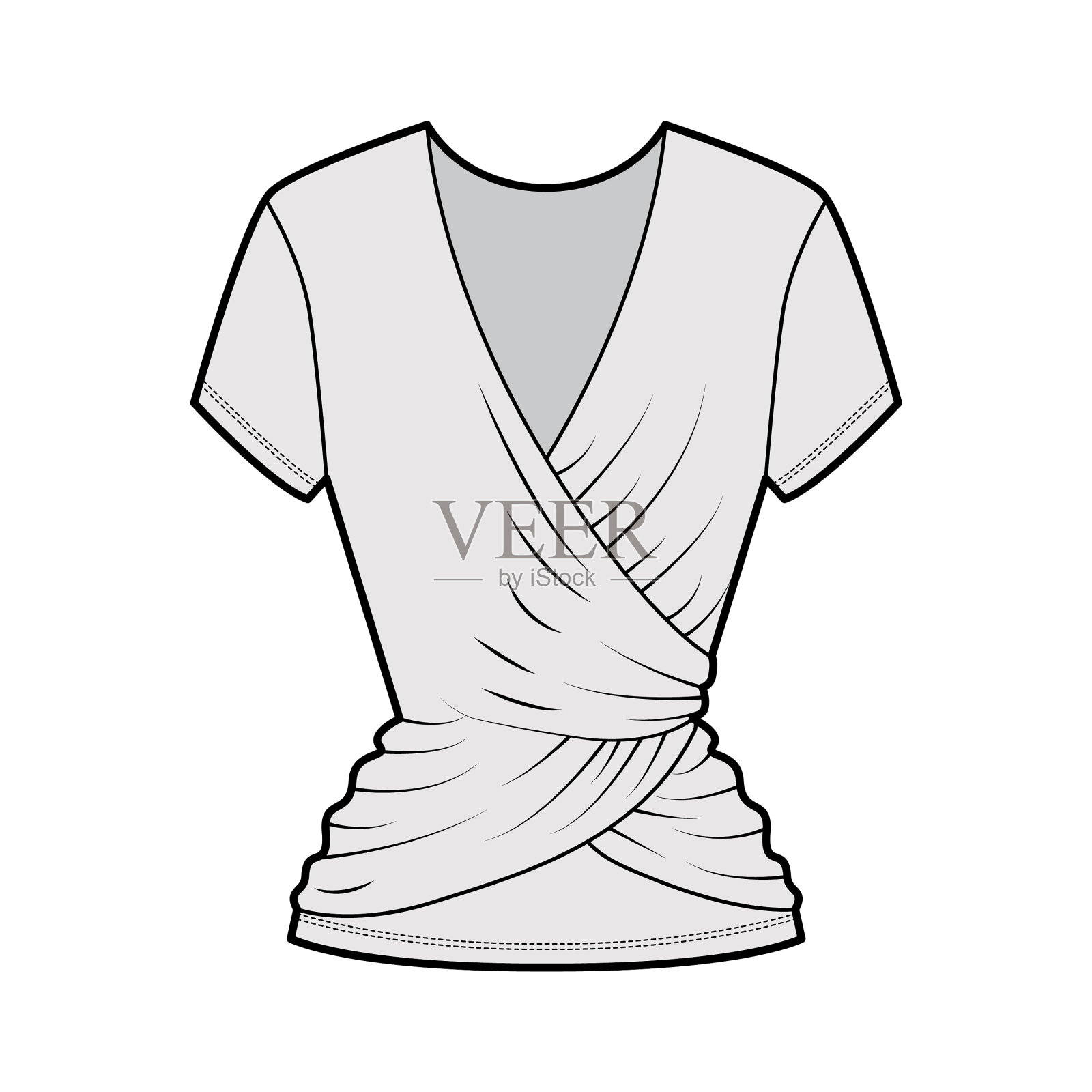 芭蕾舞包顶技术时尚插画图片素材