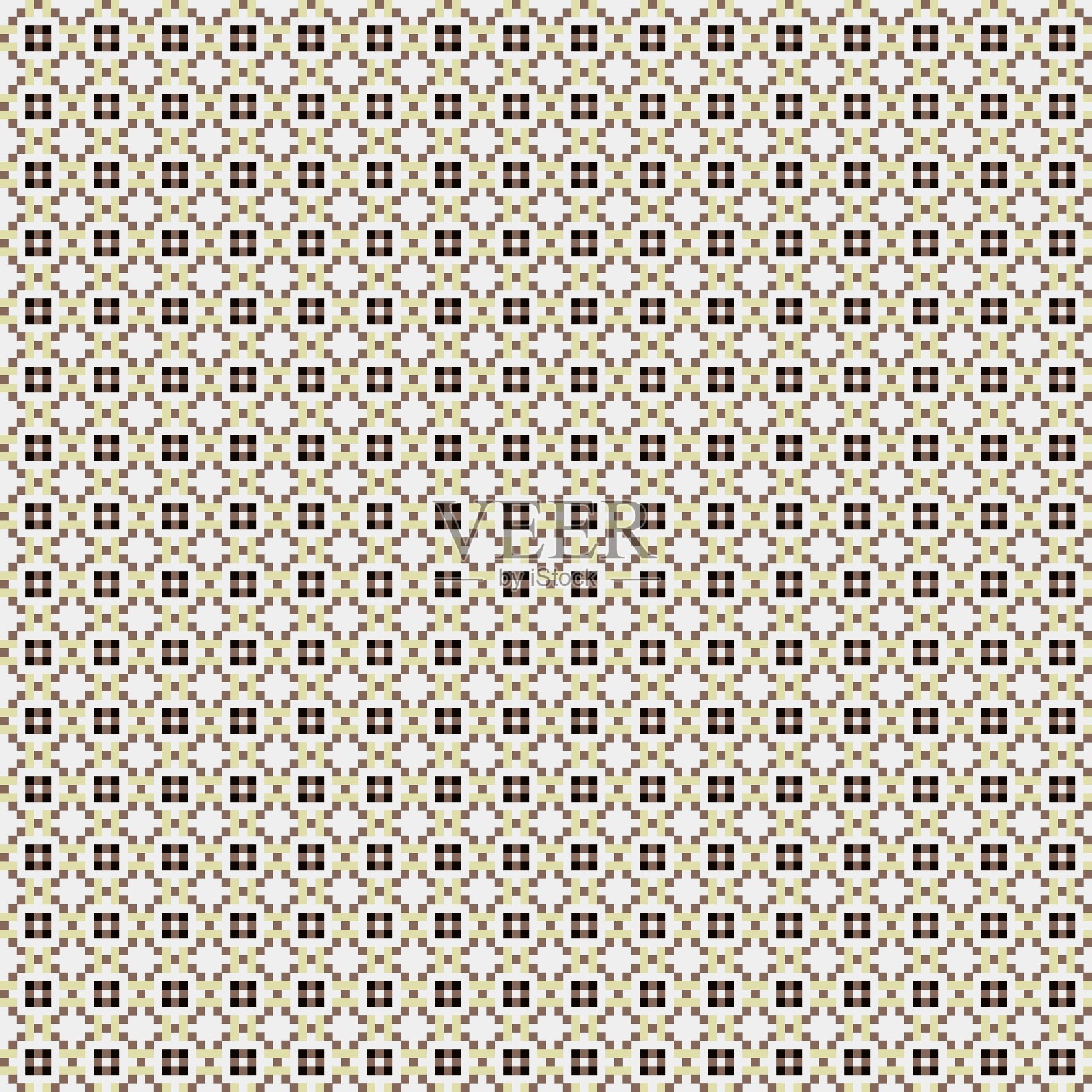 点阵生成式计算艺术插画插画图片素材