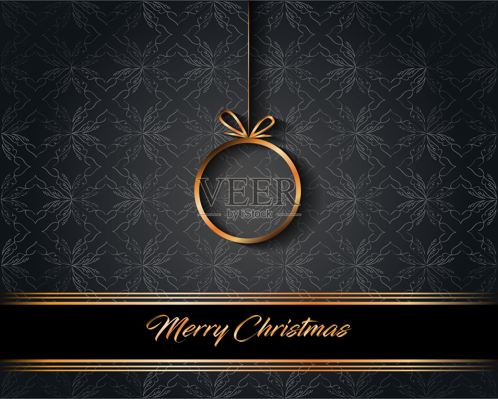 2022圣诞快乐背景为您的季节邀请，节日海报，贺卡。插画图片素材