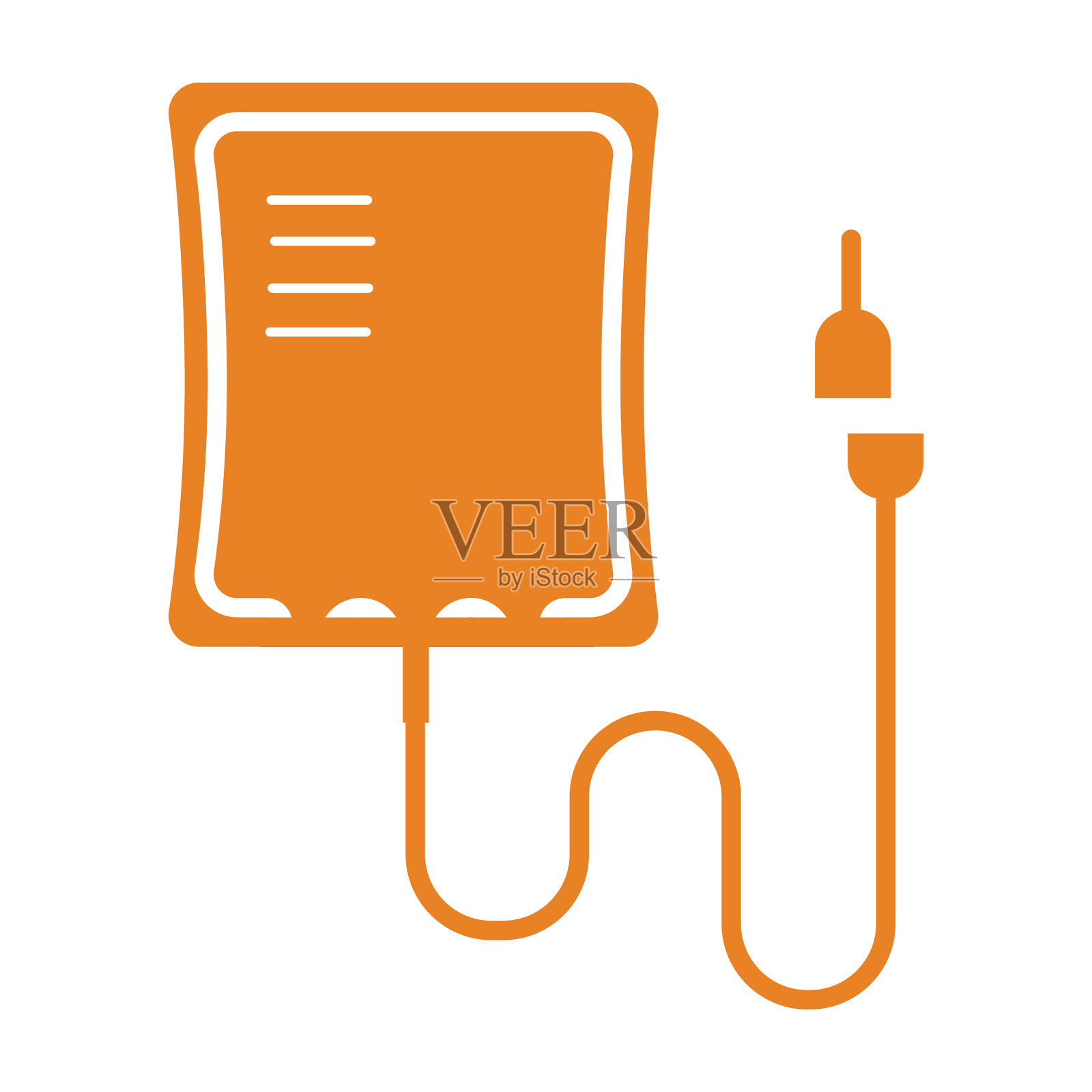 血液，输血，瓶子，滴管图标插画图片素材