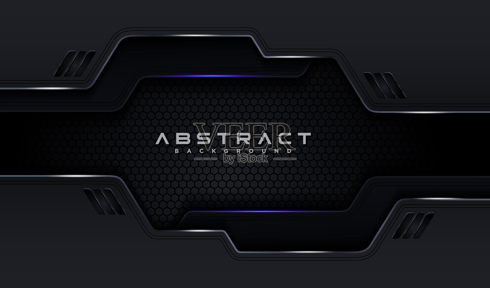 未来技术形状背景插画图片素材