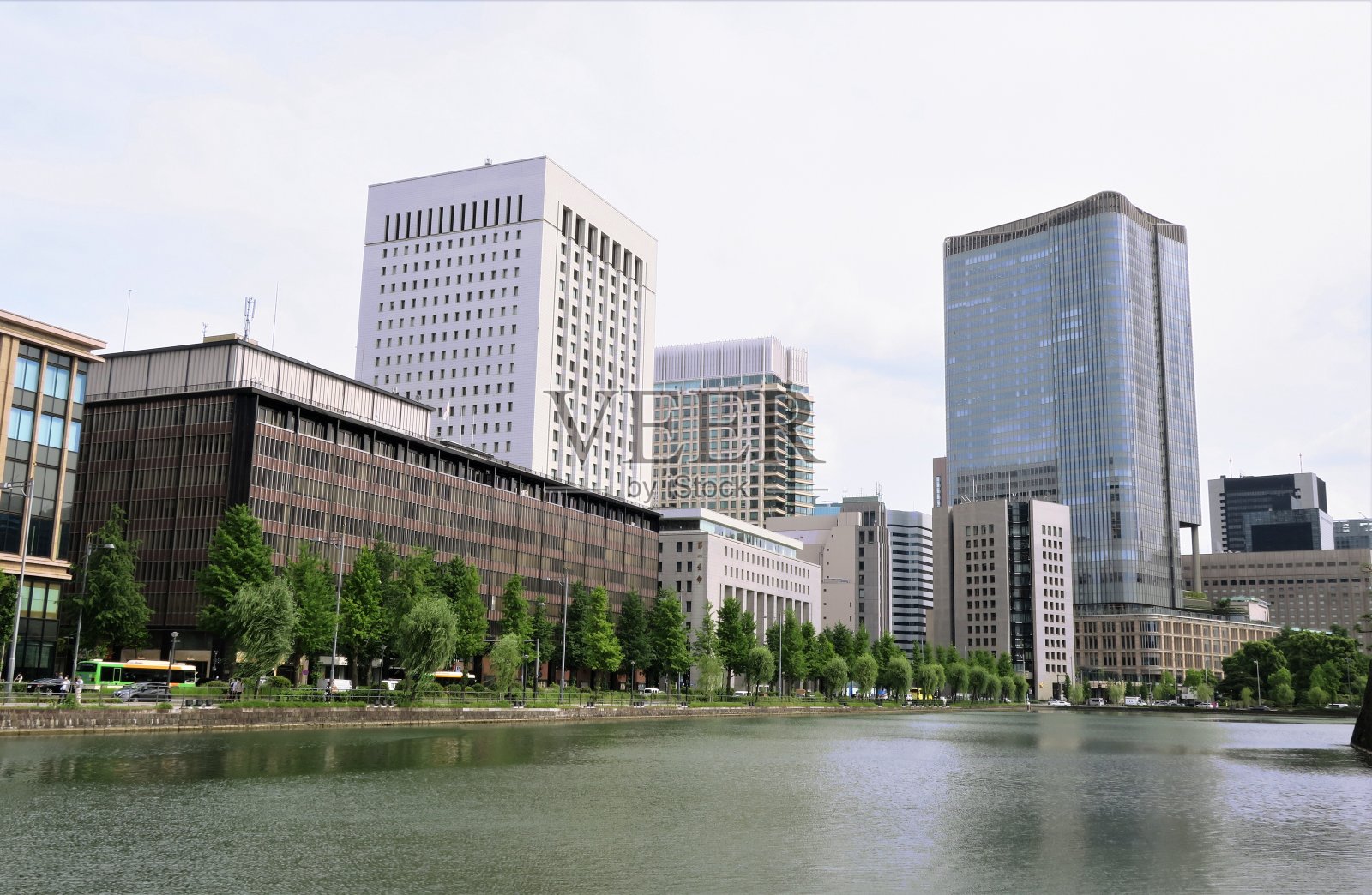 东京丸之内办公区的建筑照片摄影图片