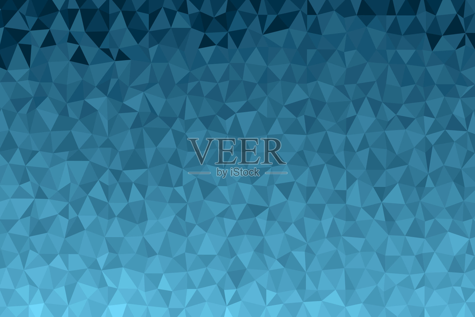 多边形深蓝色马赛克背景抽象插画图片素材