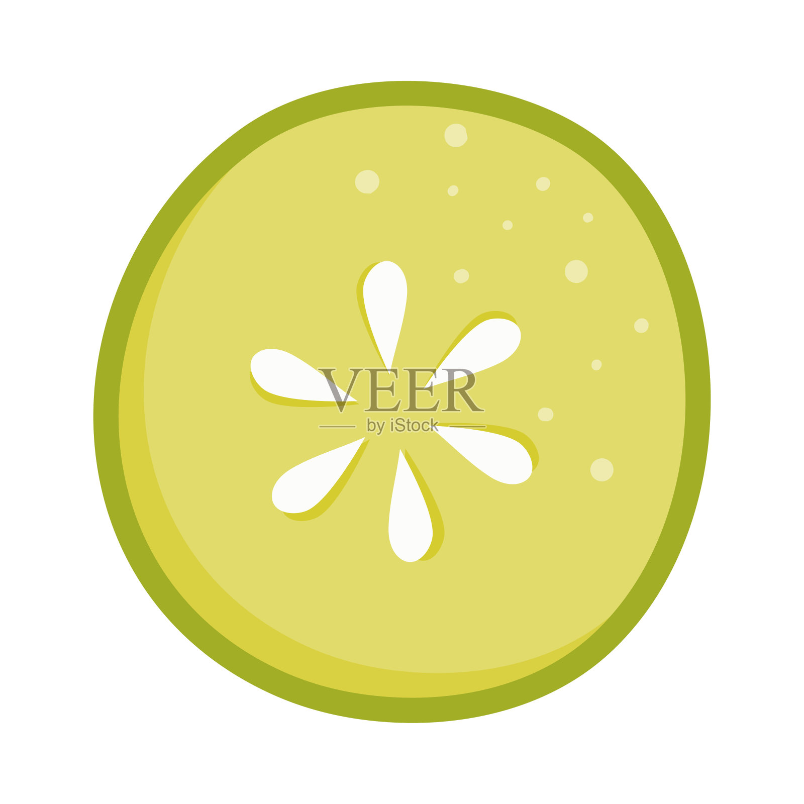 黄瓜圈是孤立的。keto-friendly饮食。矢量插图的食物在平面风格。黄瓜为生酮饮食和适当的营养。插画图片素材