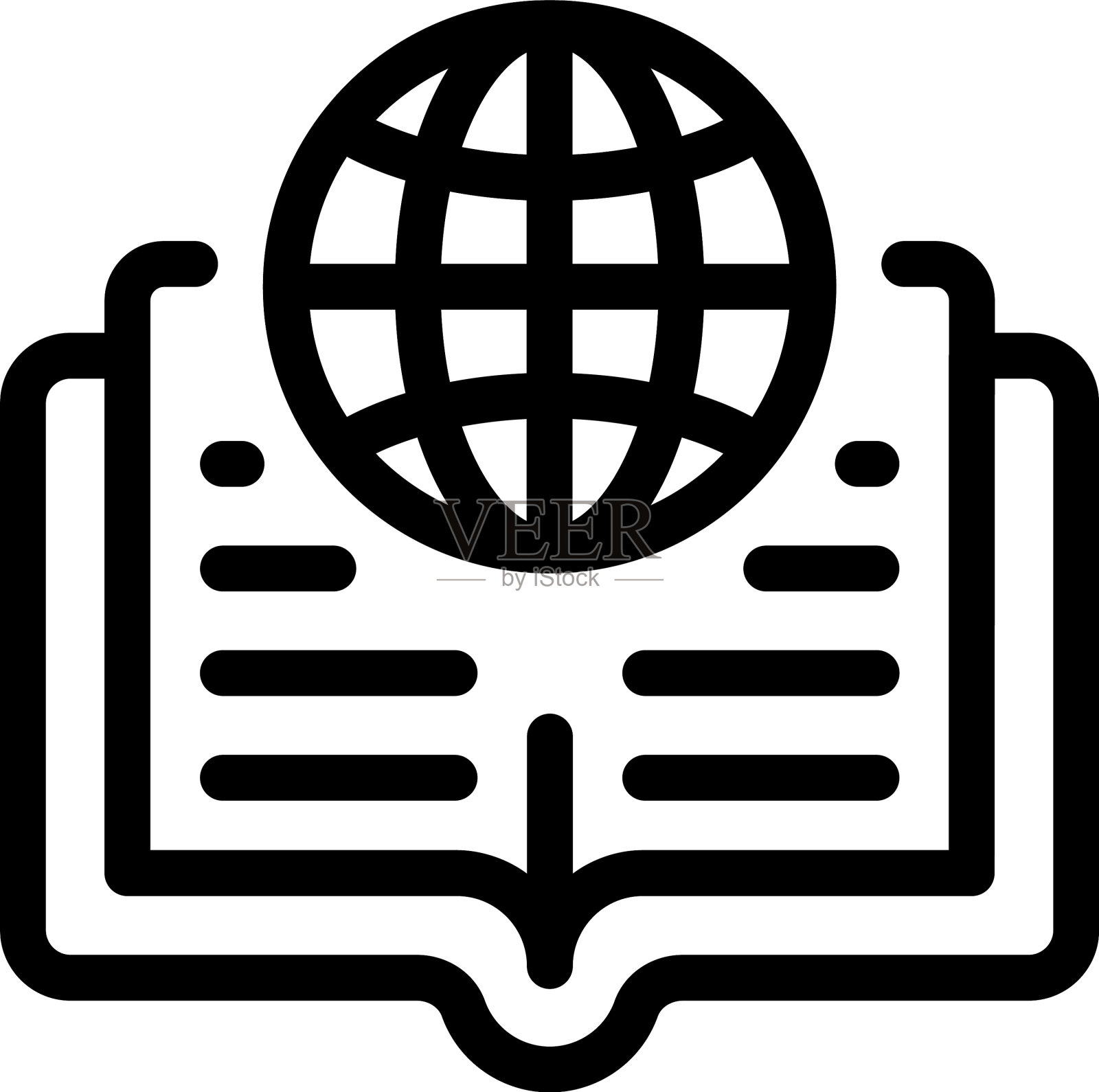 全球教育图标素材