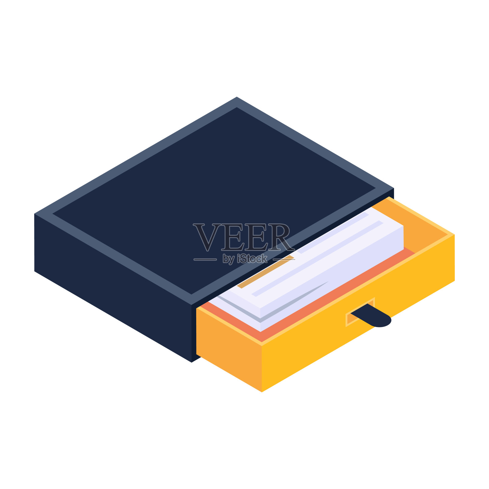 滑块框插画图片素材