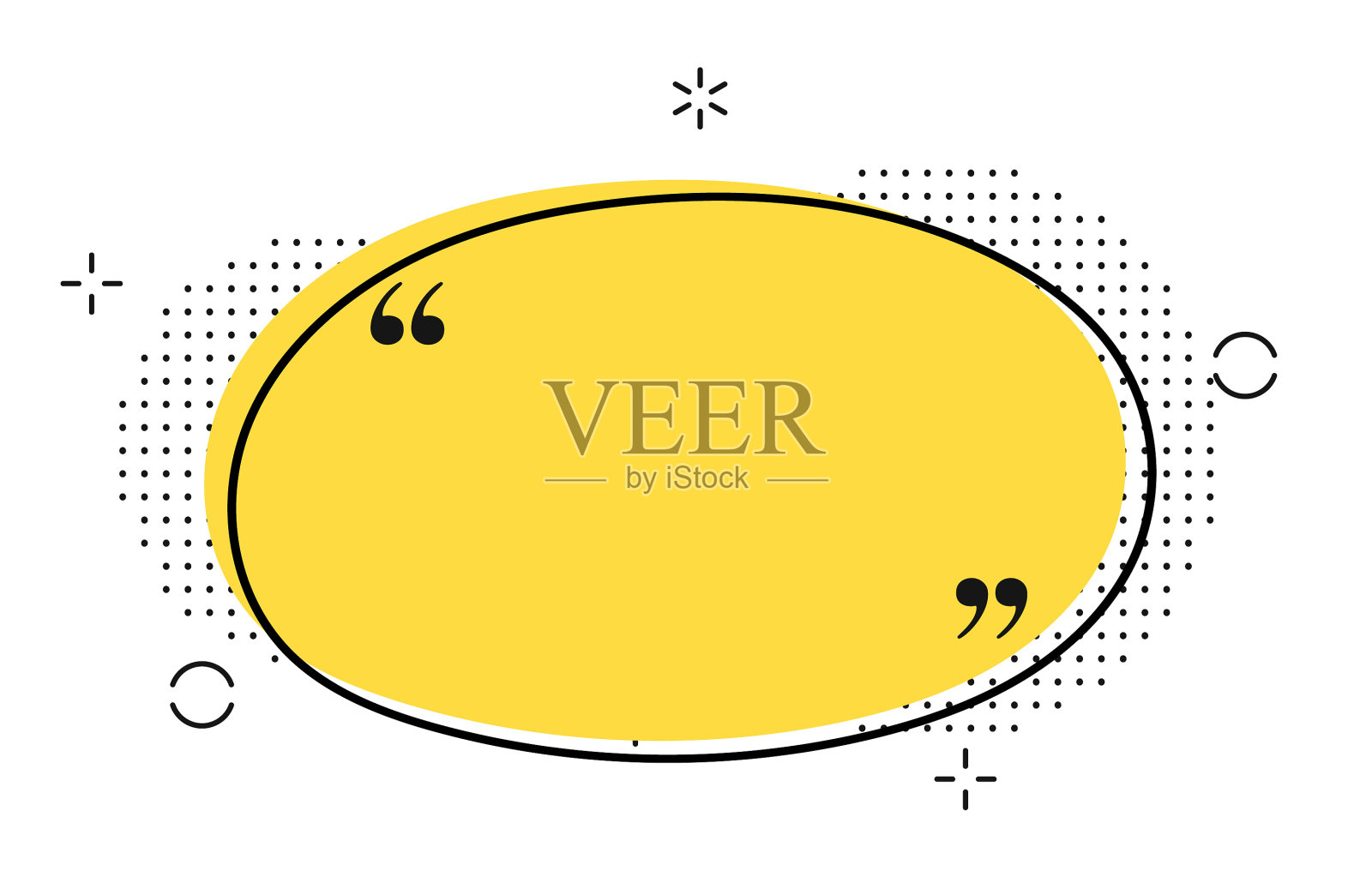 排版设计的话插画图片素材