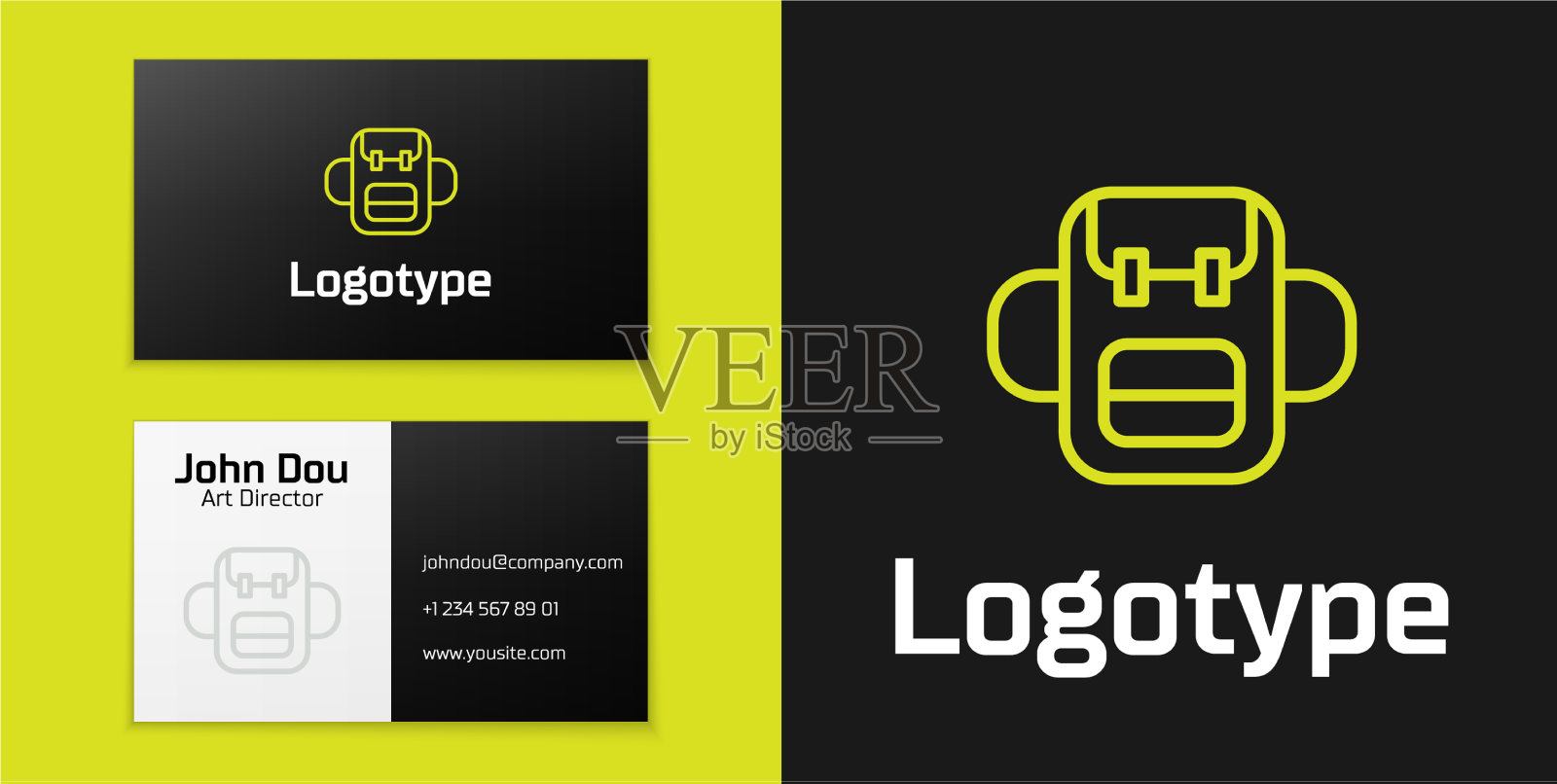 标志型线学校背包图标孤立上插画图片素材