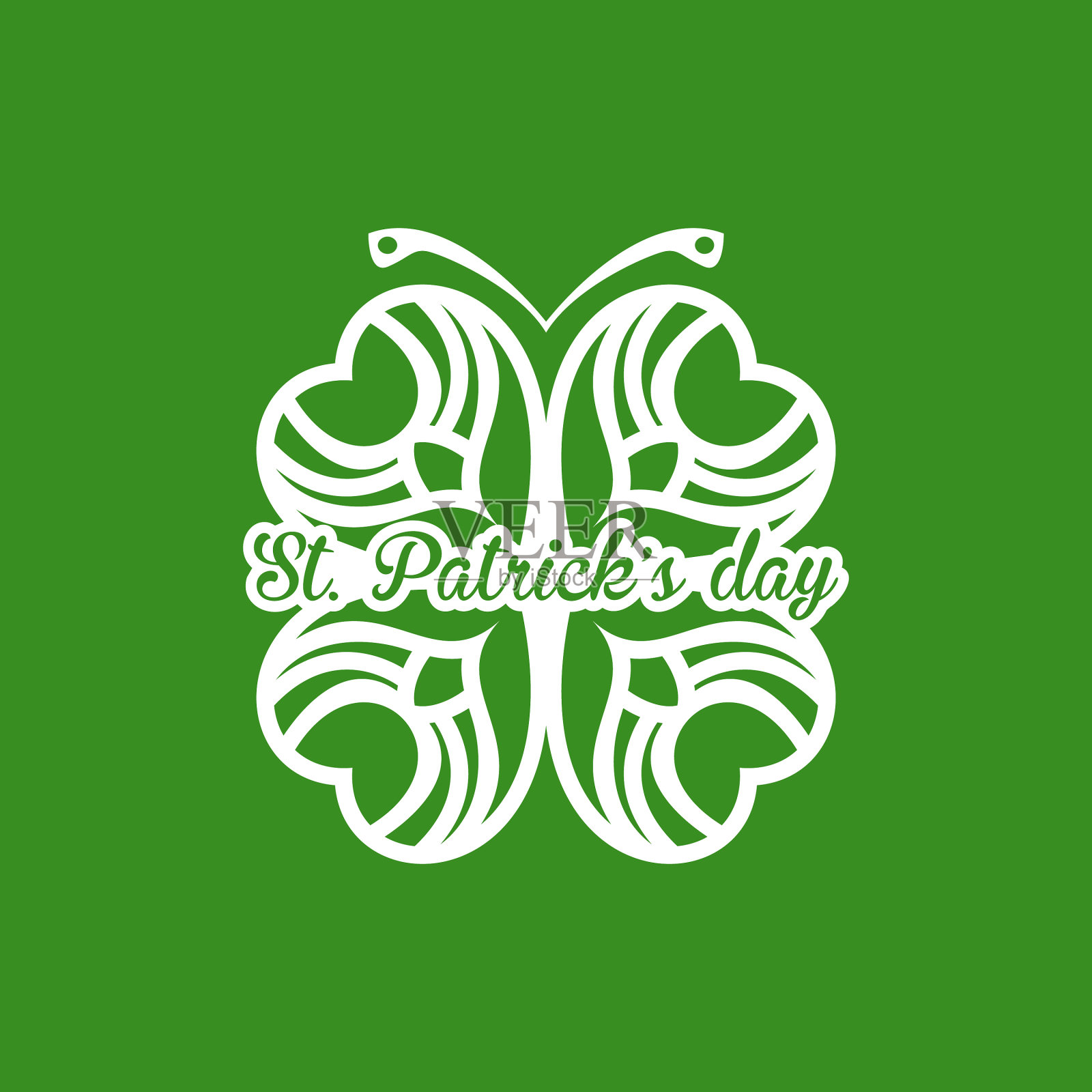 圣帕特里克节的一天插画图片素材