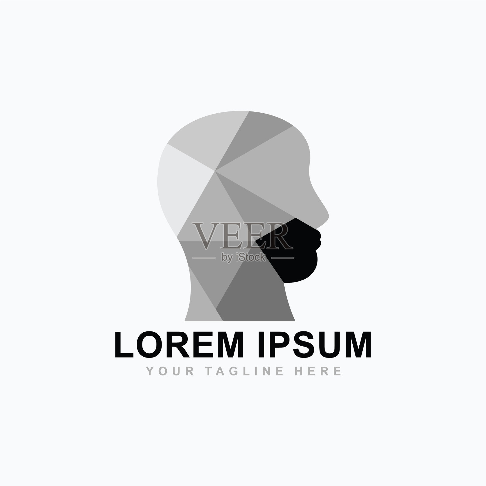 口腔颌面外科标志设计插画图片素材