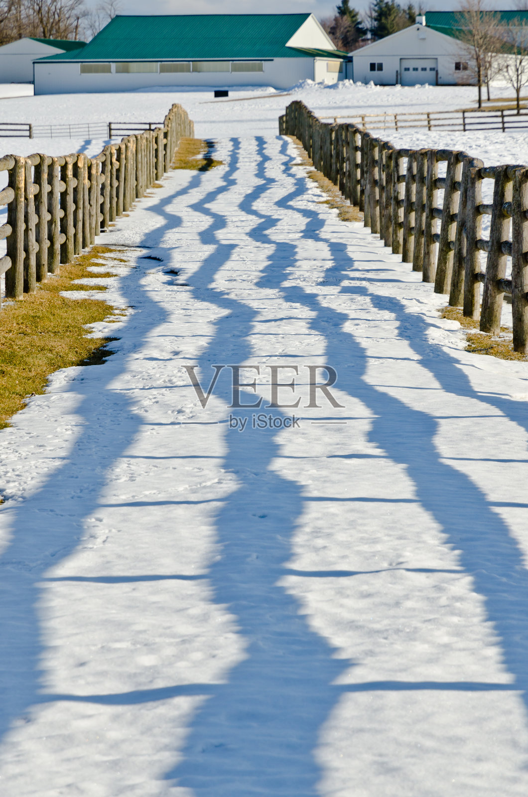 农场围栏照片摄影图片
