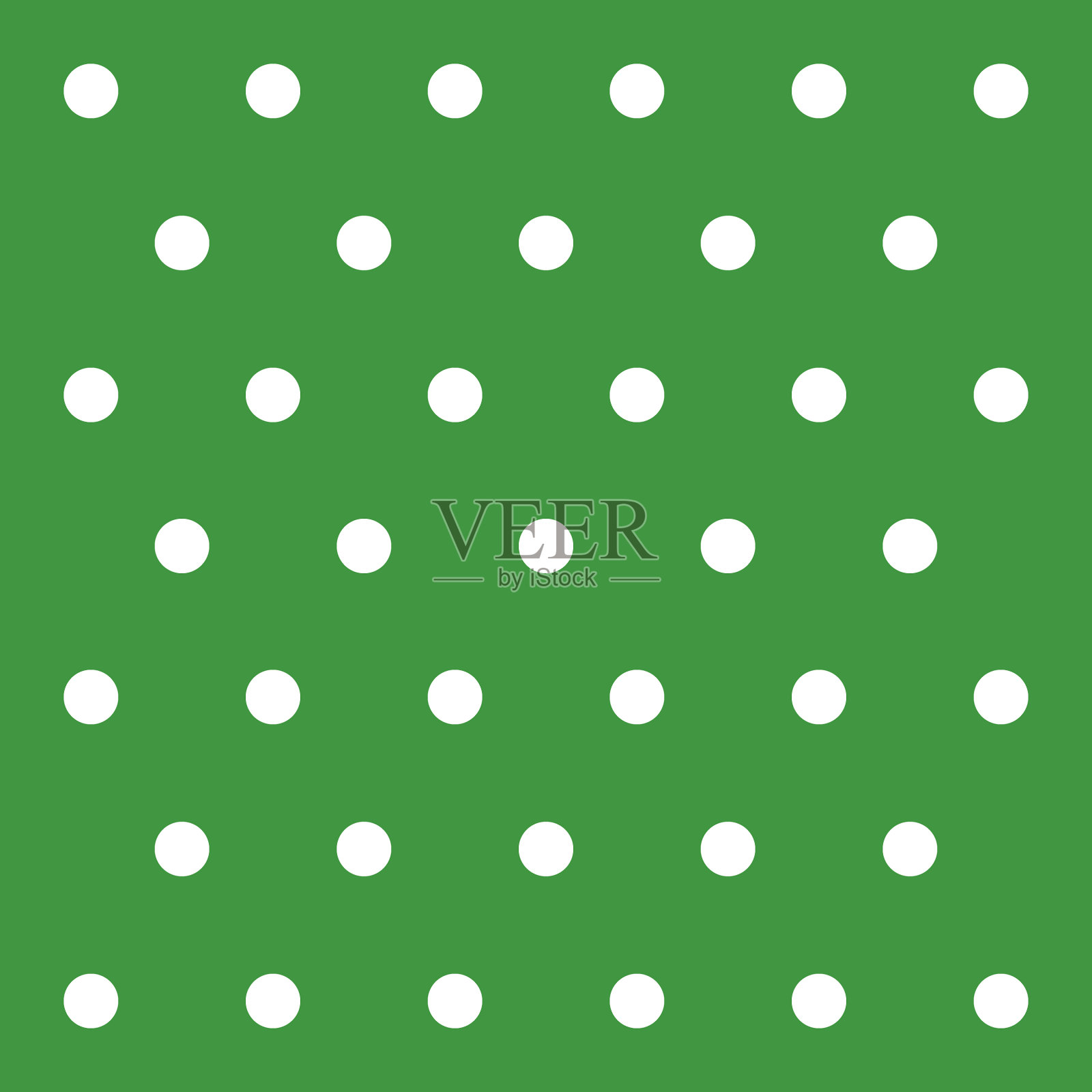 圣帕特里克日图案波尔卡点插画图片素材