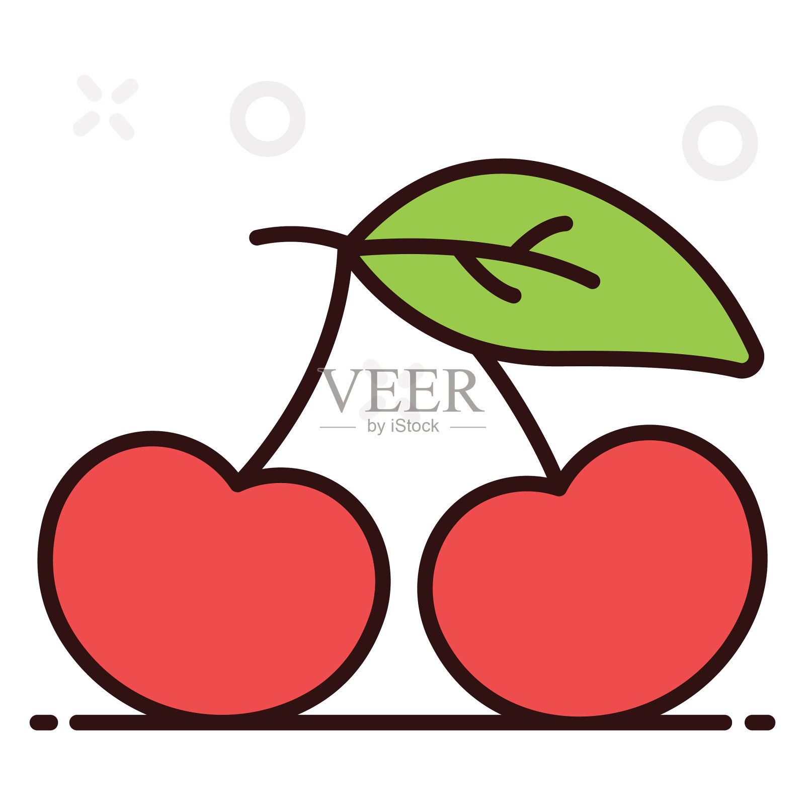 樱桃设计元素图片