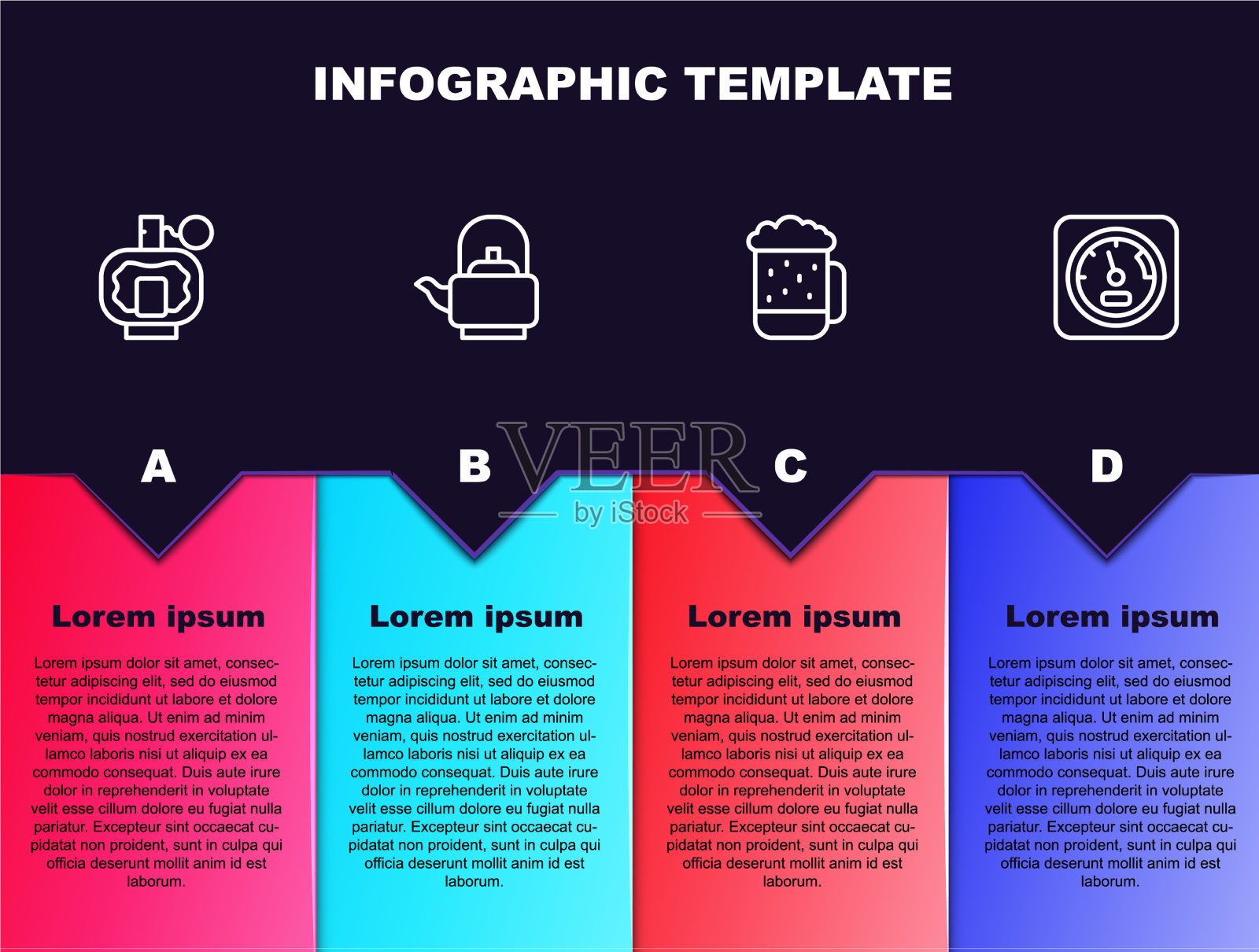 木柄固线须后水壶插画图片素材