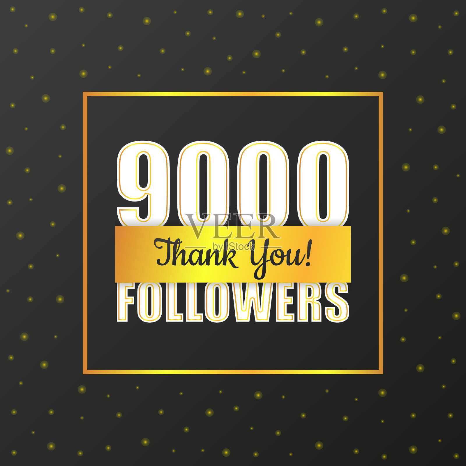 卡通丝带创意设计社交媒体插画图片素材