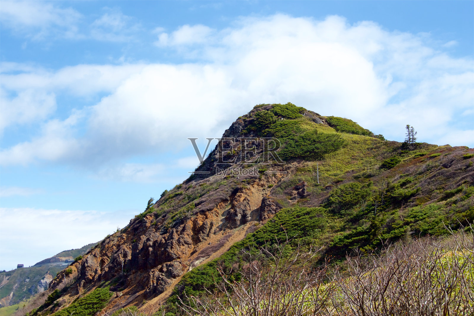 日本Shibu pass志贺高根的美丽景色。照片摄影图片