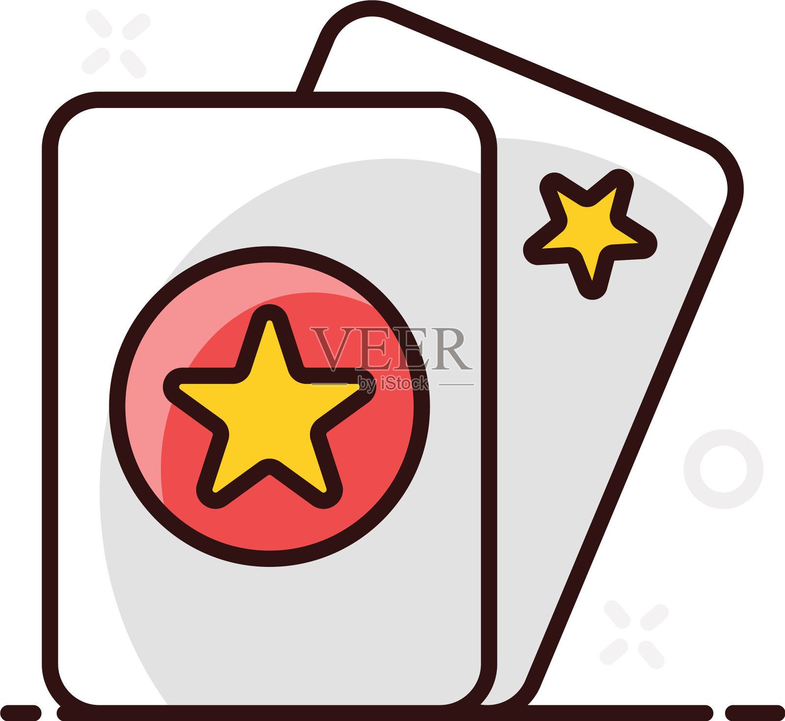 票插画图片素材