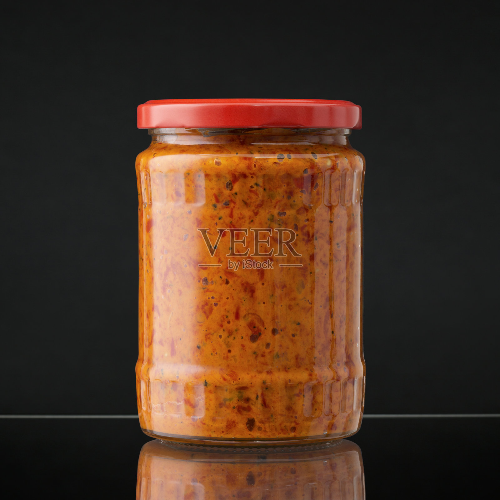 罐ajvar照片摄影图片