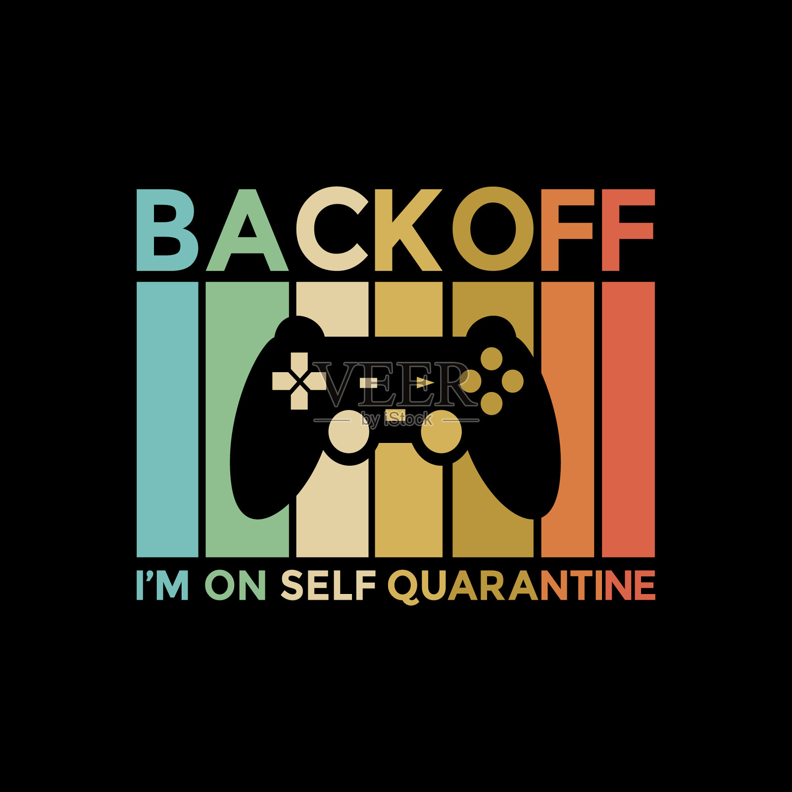 别再自我隔离了插画图片素材