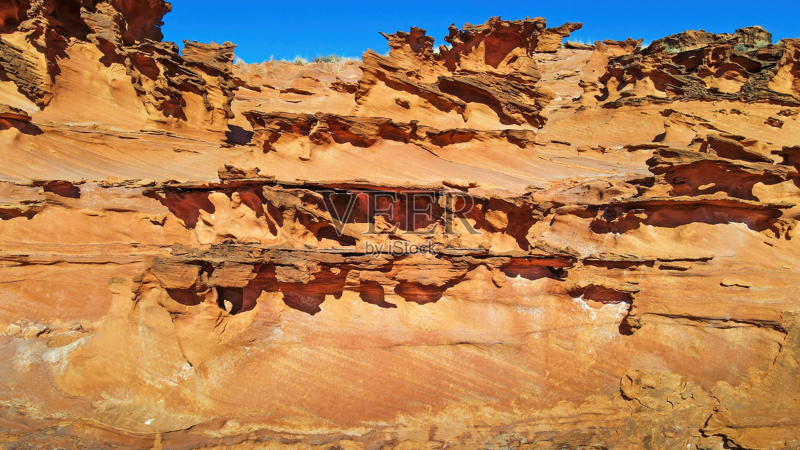悬崖上的层层鱼鳍，小芬兰照片摄影图片