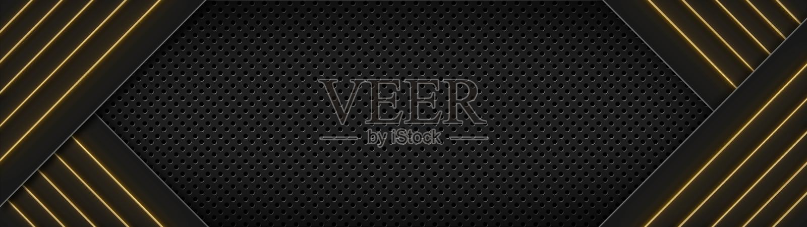 摘要穿孔背景-碳表面图形磁带-横幅设计照片摄影图片