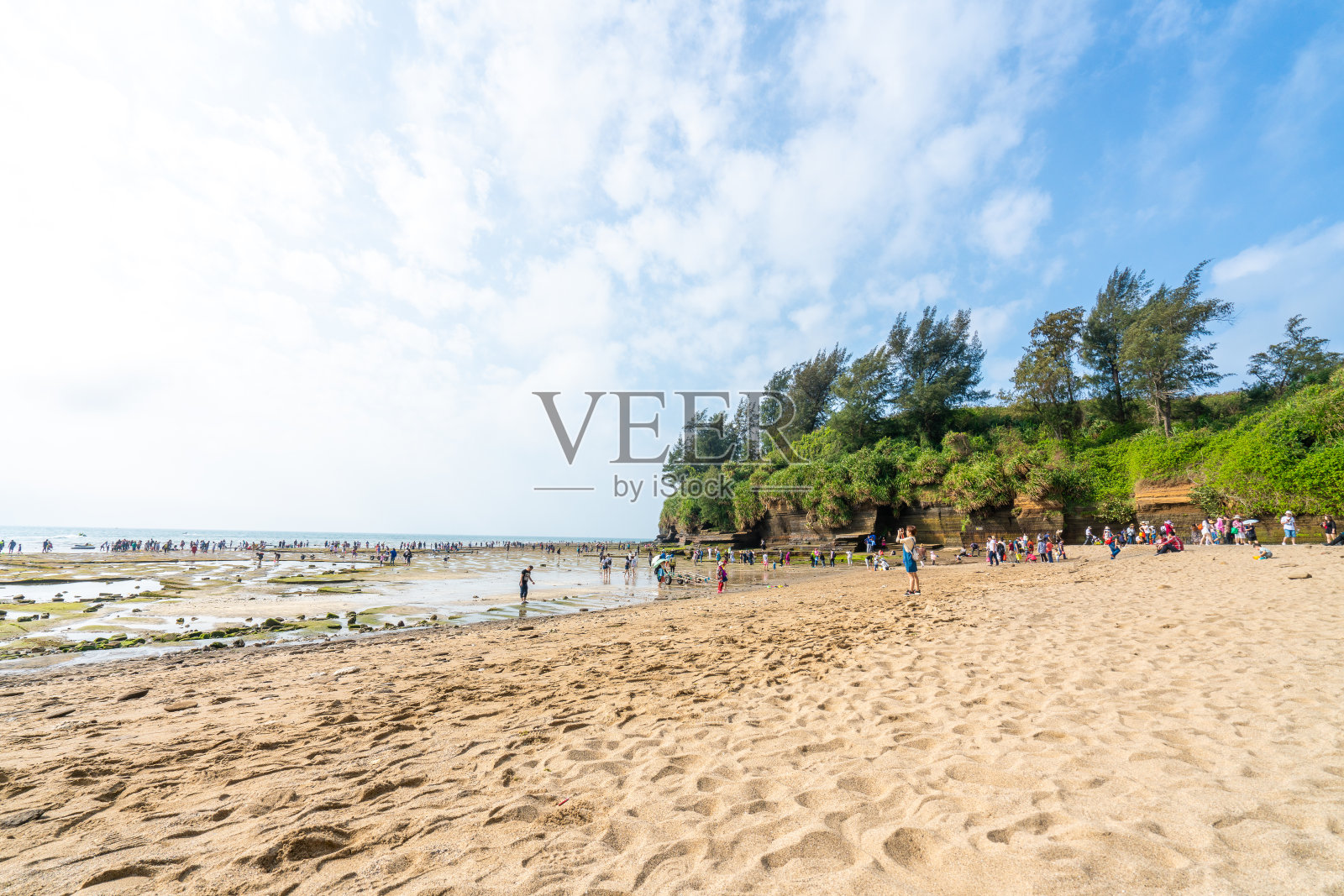 中国广西北海涠洲岛的一个海滩照片摄影图片