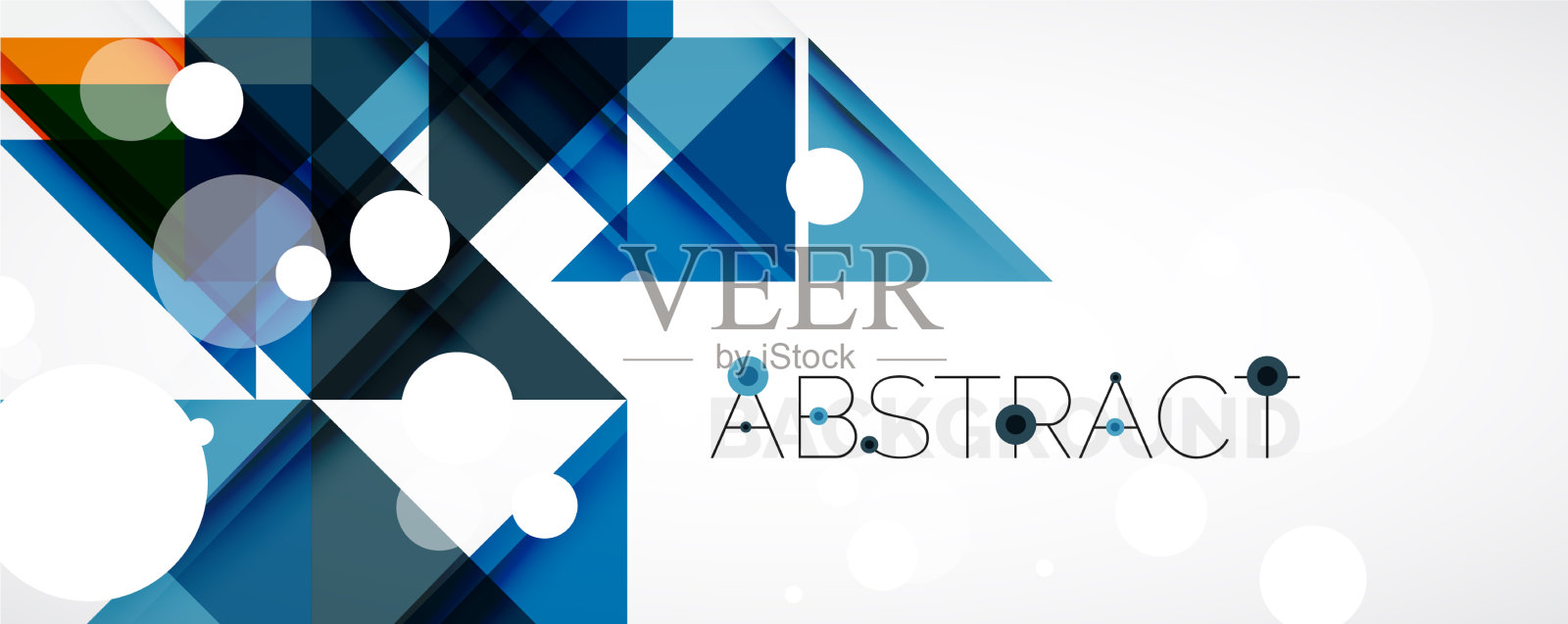 几何抽象背景技术色彩插画图片素材