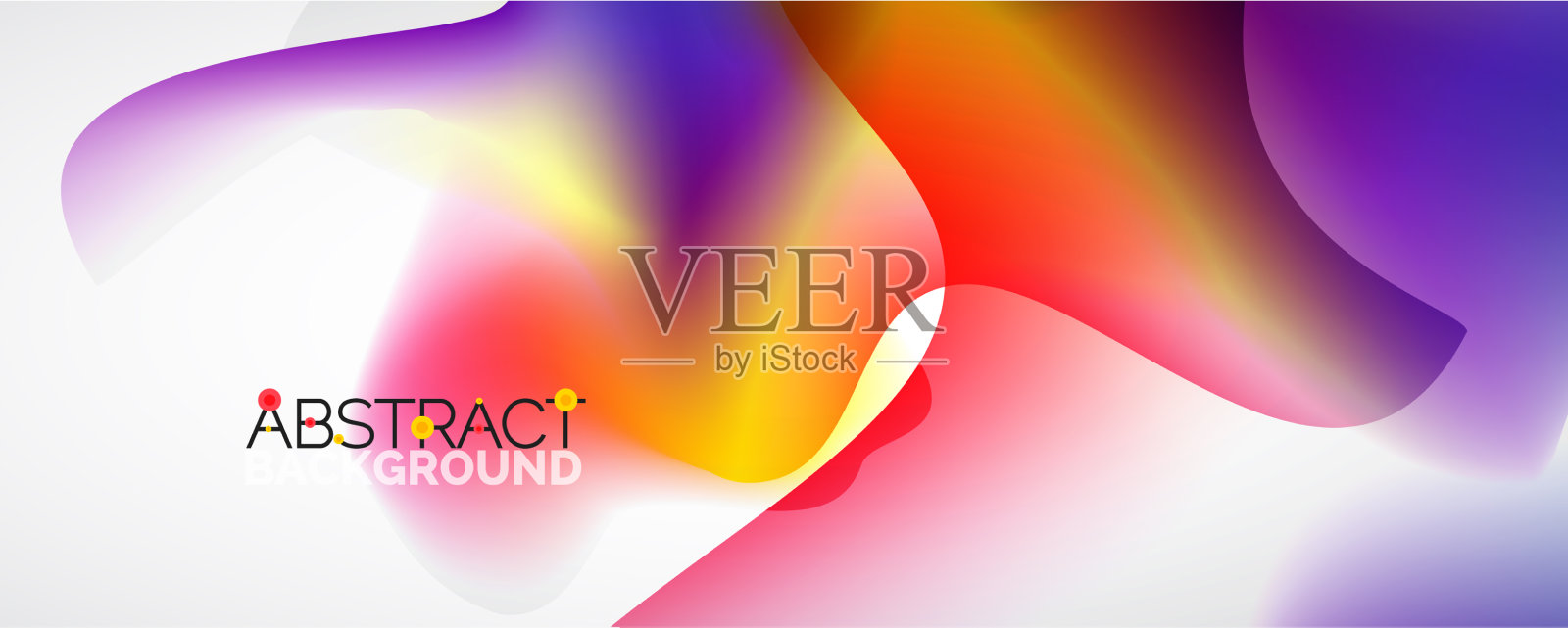 流体颜色梯度抽象背景时髦插画图片素材