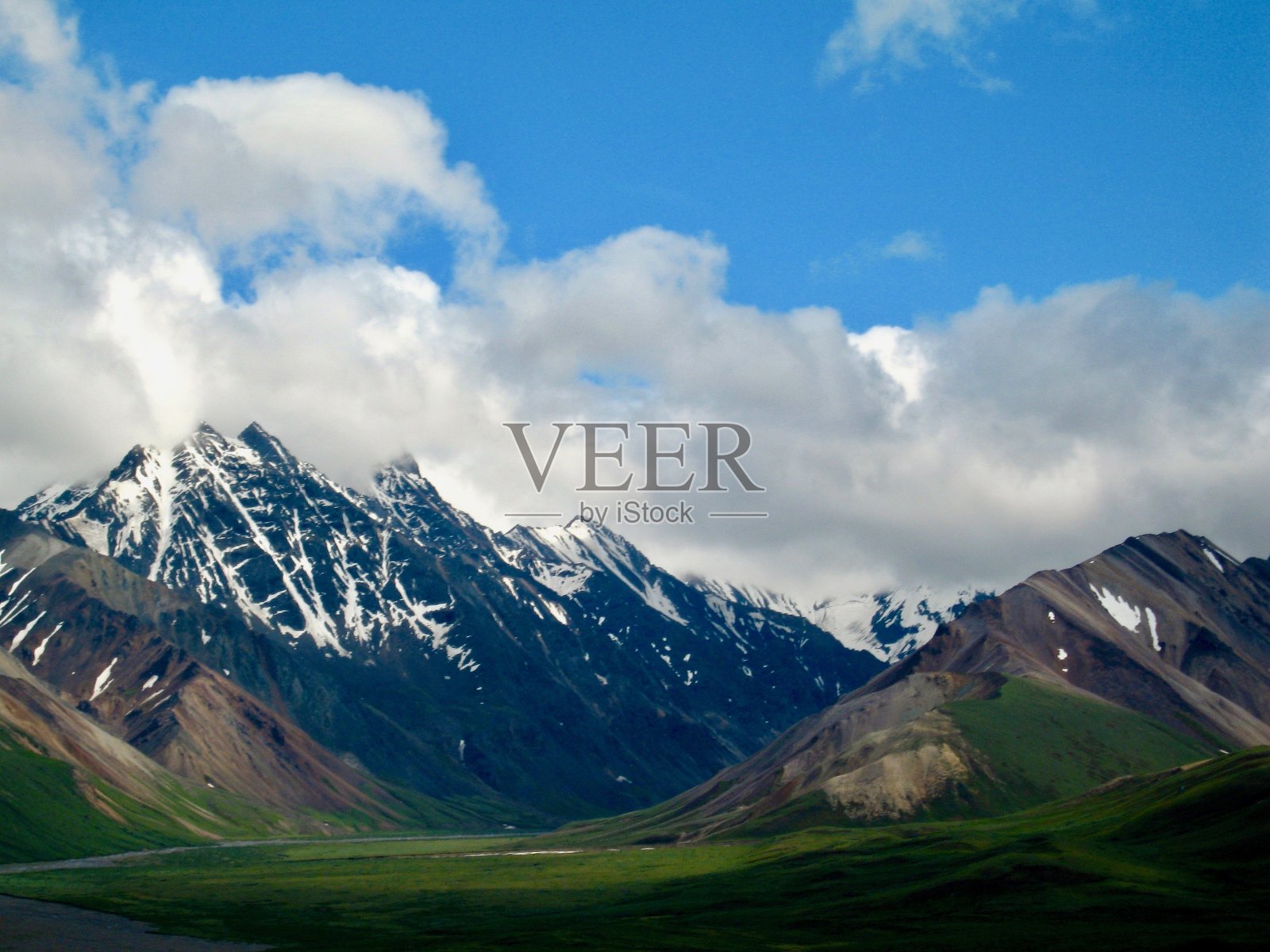 阿拉斯加荒野的内部照片摄影图片