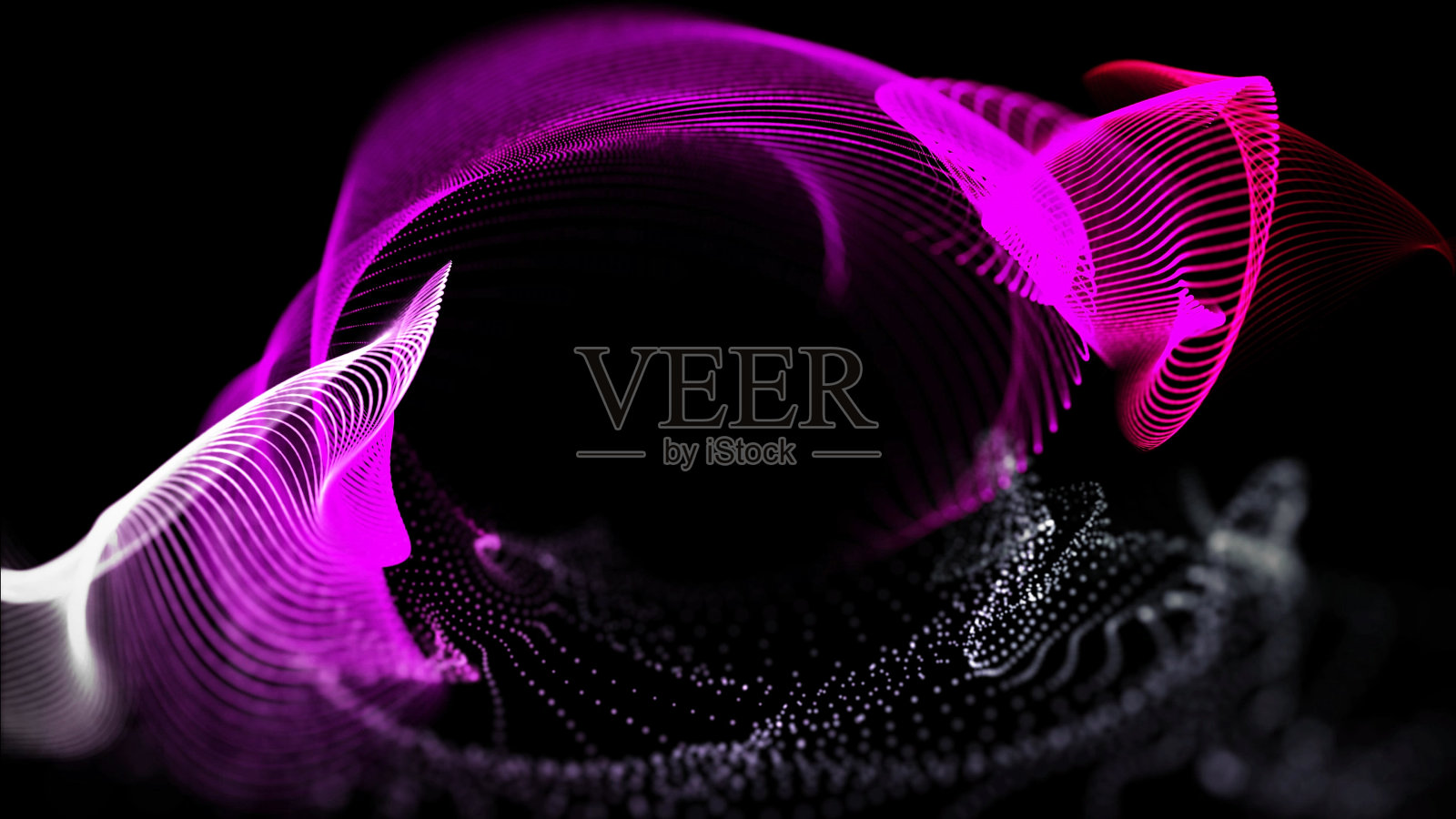 抽象粒子背景与复制空间照片摄影图片