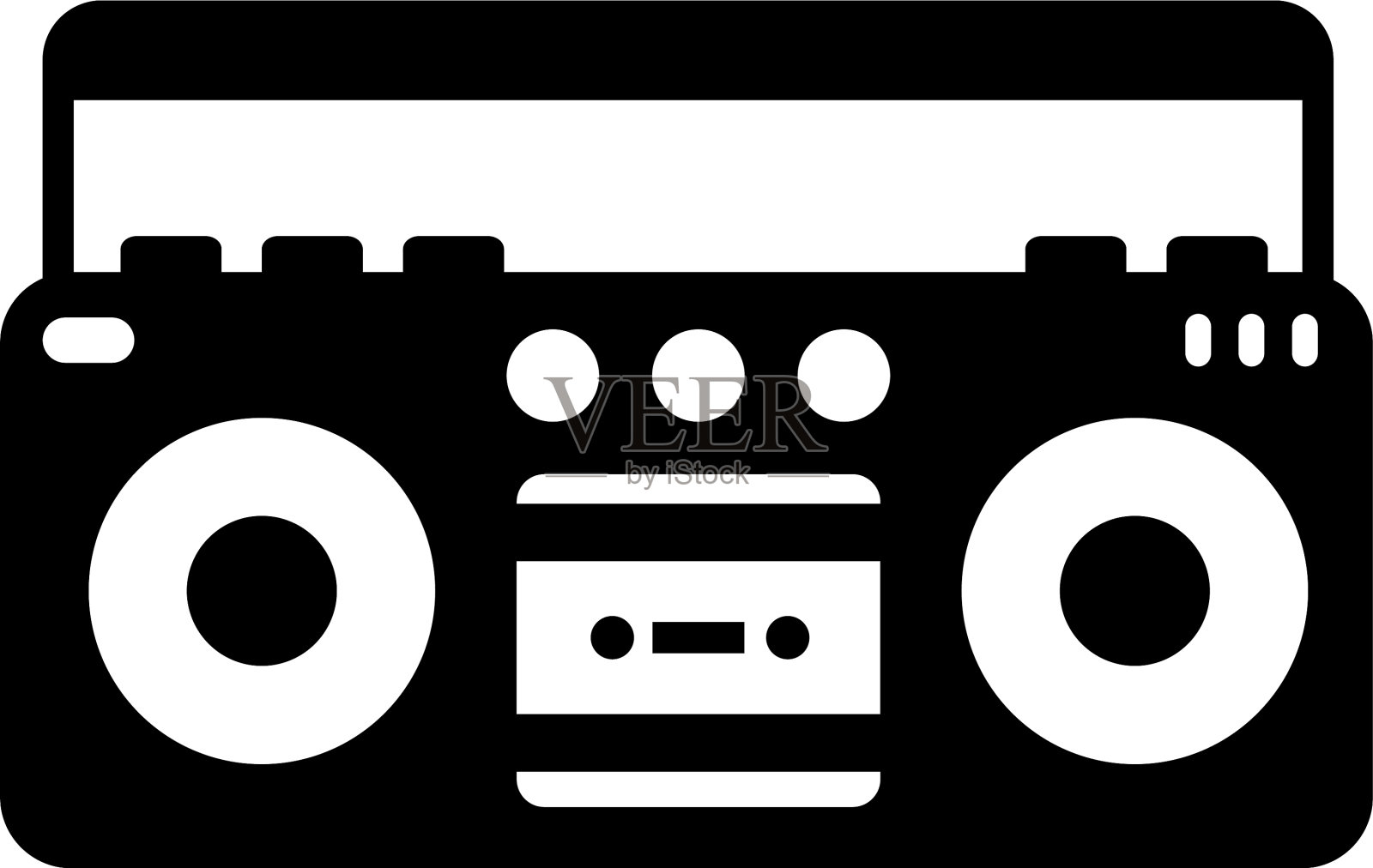 盒式磁带图标素材