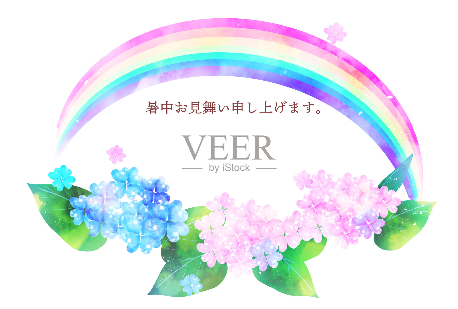 热浪中的哀悼插画图片素材