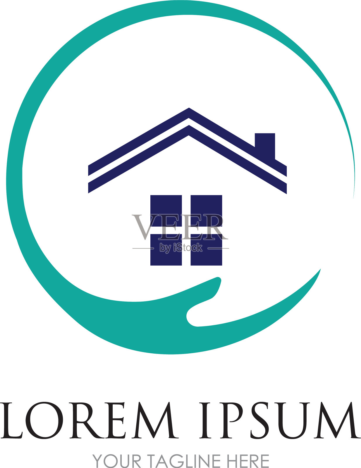 家居护理标志设计图标符号插画图片素材