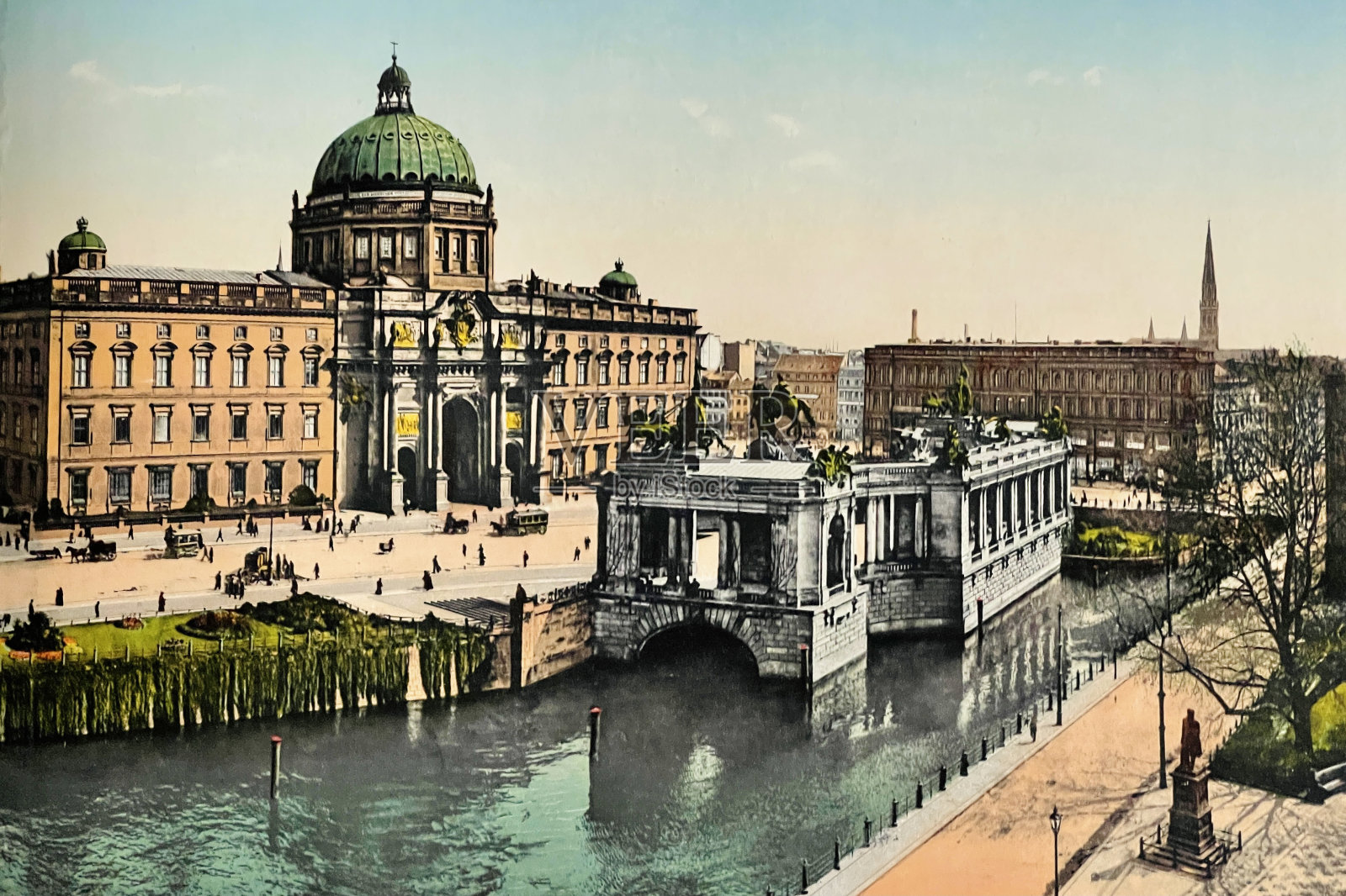 柏林，德国，国家纪念碑照片摄影图片