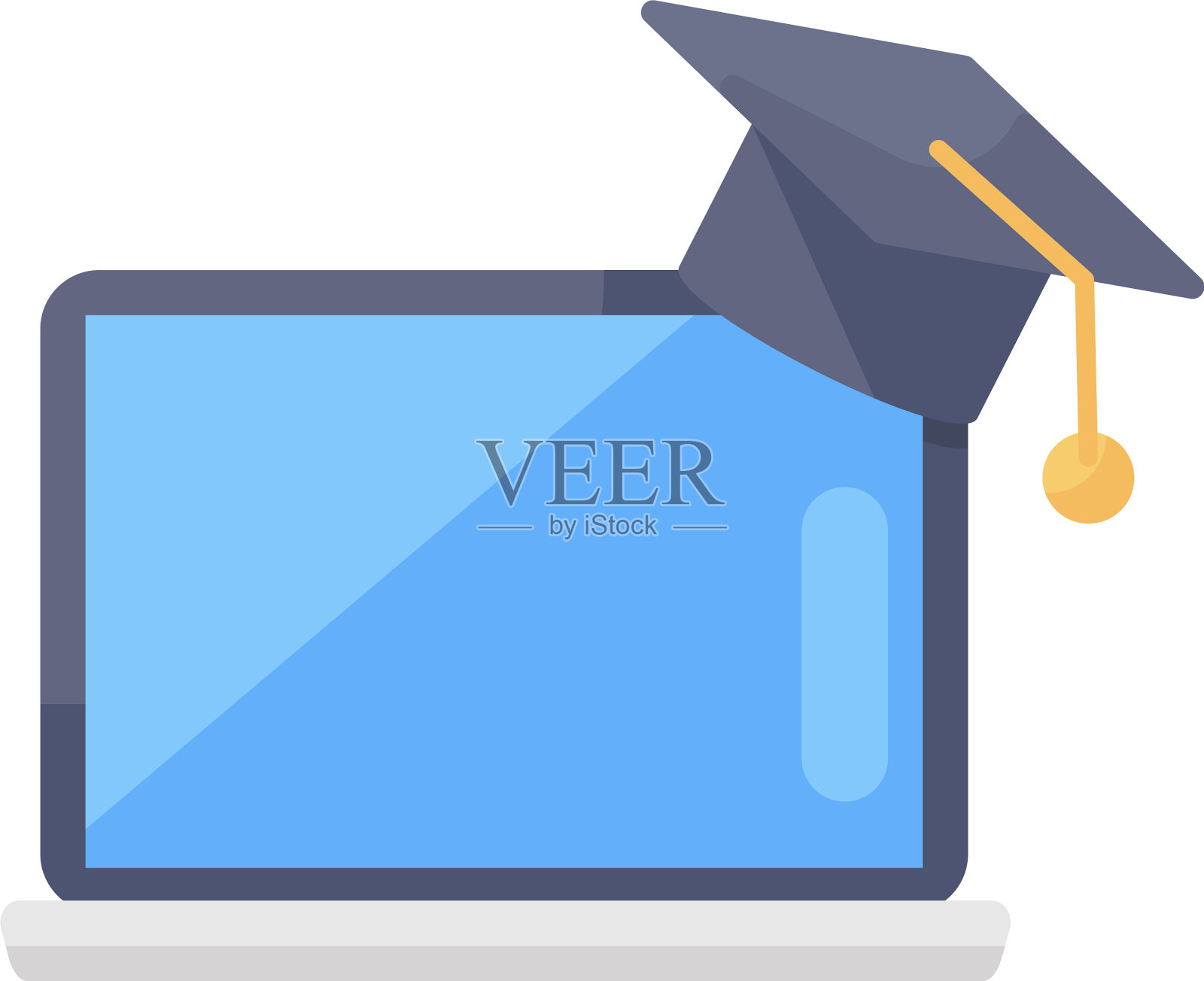 在线教育插画图片素材