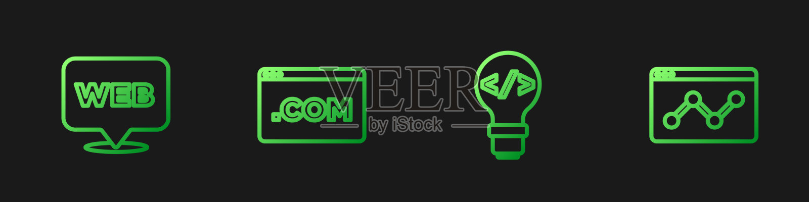 设线前端开发网页及图形图标素材