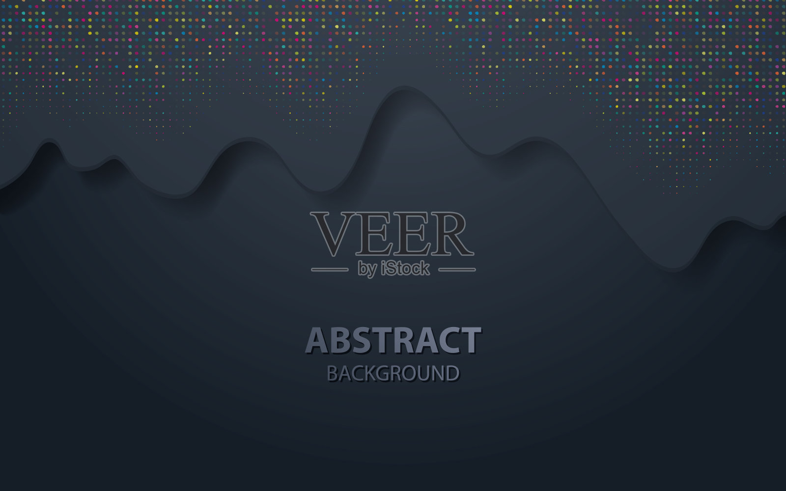 黑色抽象写实装饰。带着金色的光芒插画图片素材